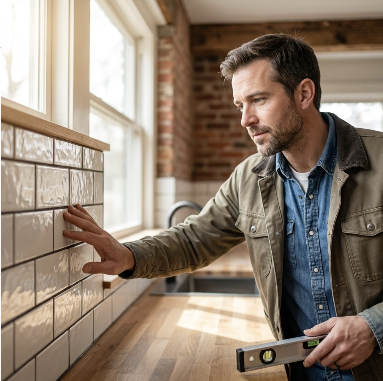 Quality inspection of a home renovation project by JDK Strategic Solutions.