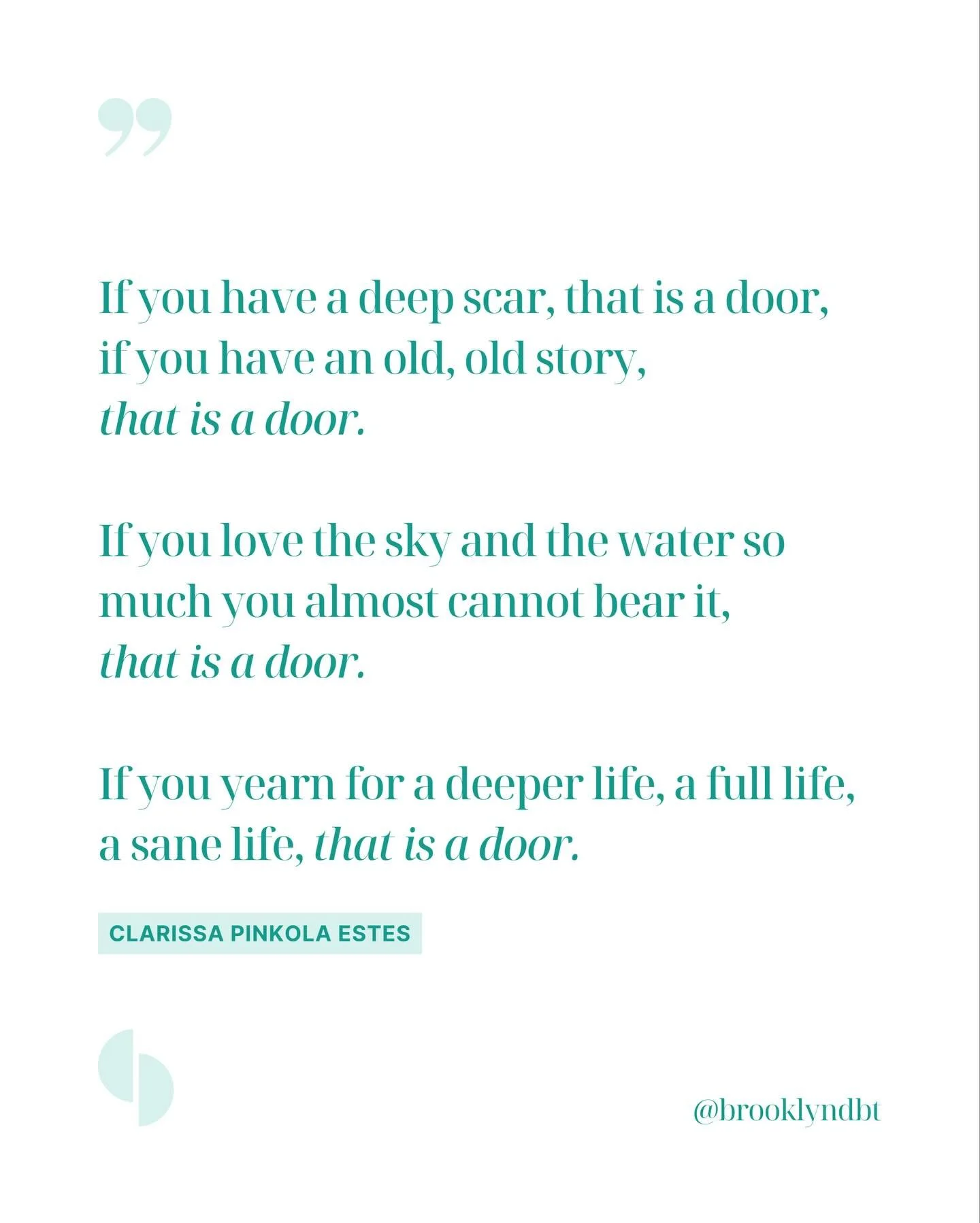 Each day we go through so many doors. And we are allowed in to the doors of others.

The trick of life is to learn how long to keep certain doors open and when to close others.

#healingjourney #wordsthatheal #selfreflection #healthyboundaries #bklyn