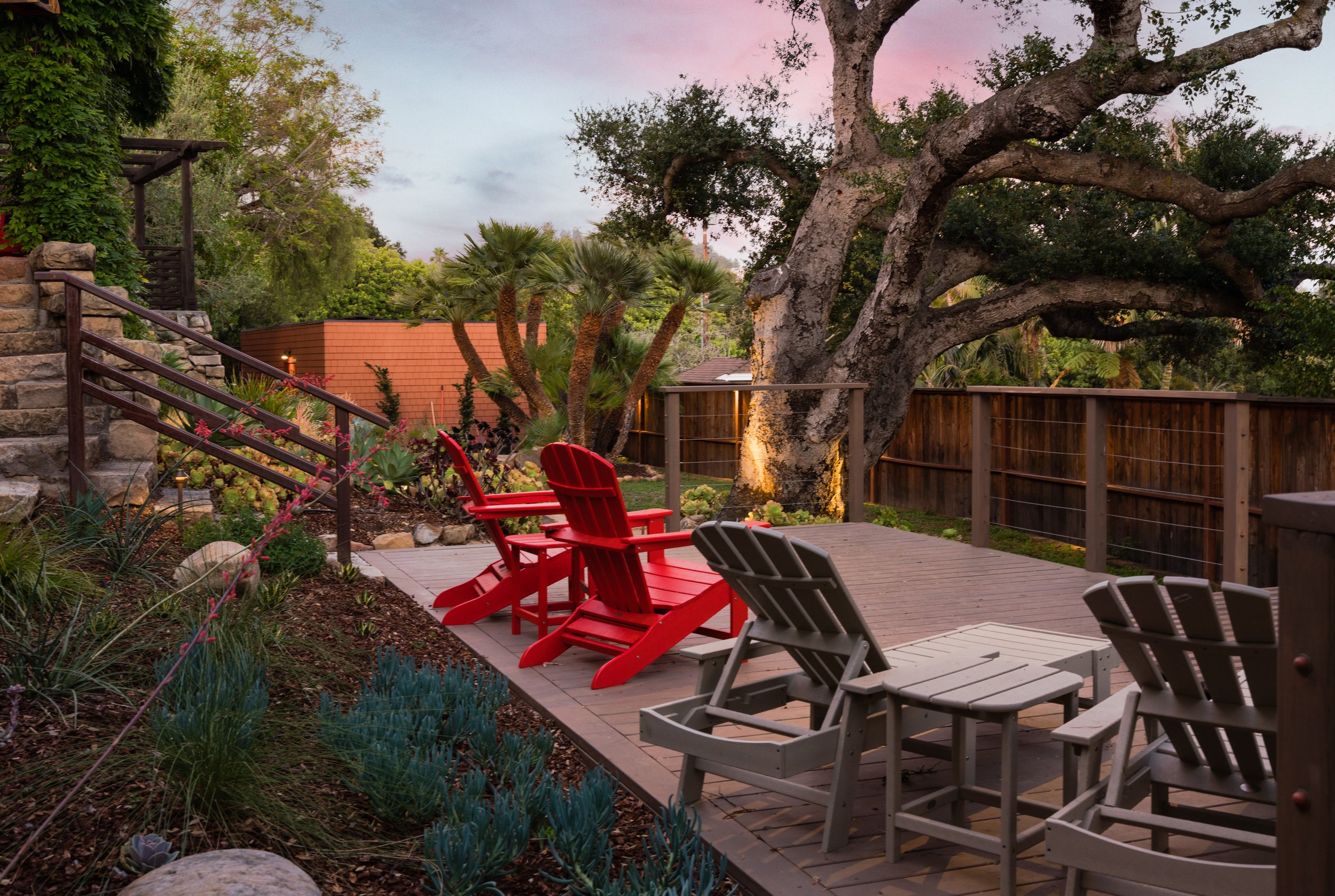 Manifest Building - Santa Barbara - Mission Hideaway - Landscape Design - Lighting Design