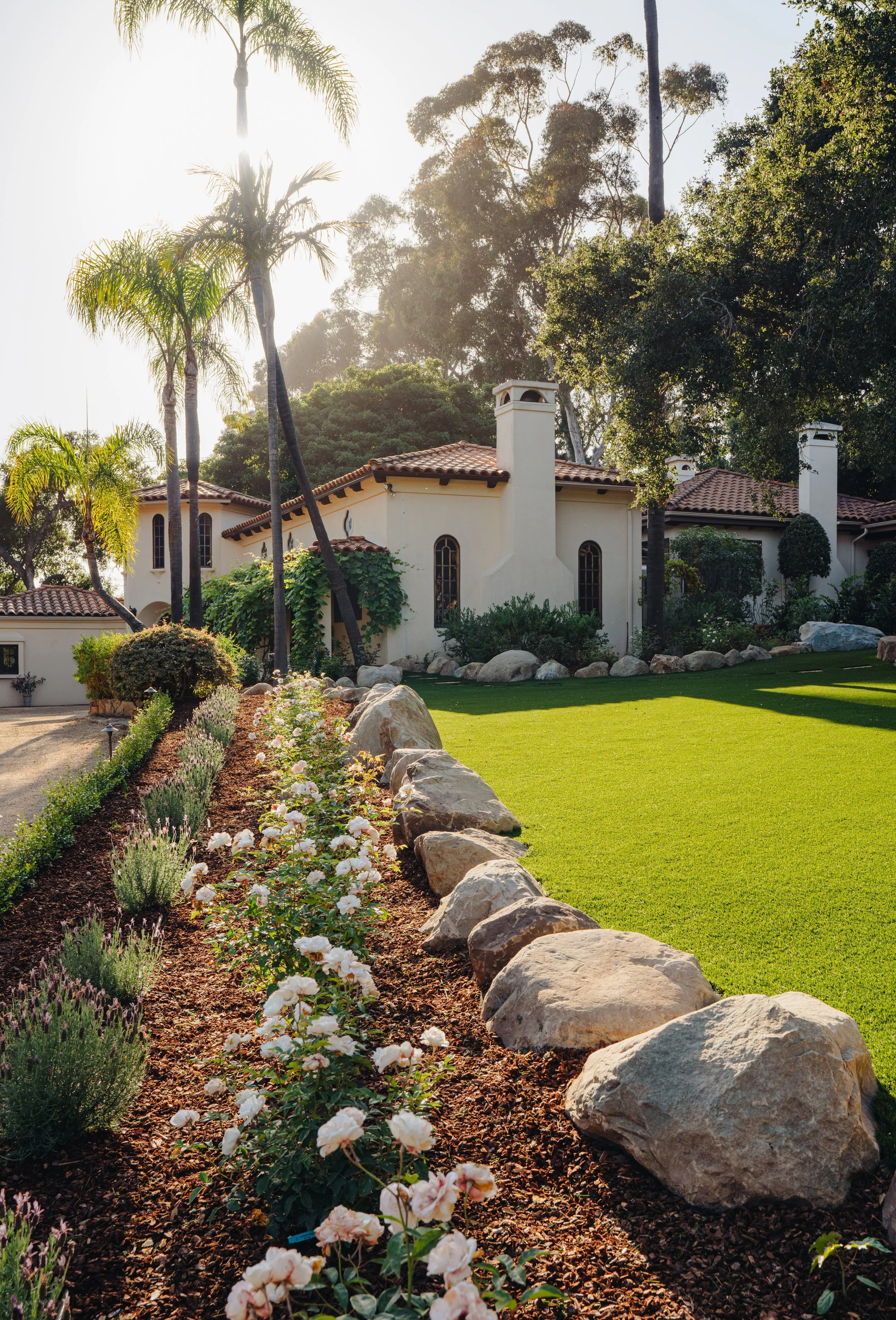Manifest Building - Santa Barbara - Montecito Classic - Custom Landscape Design