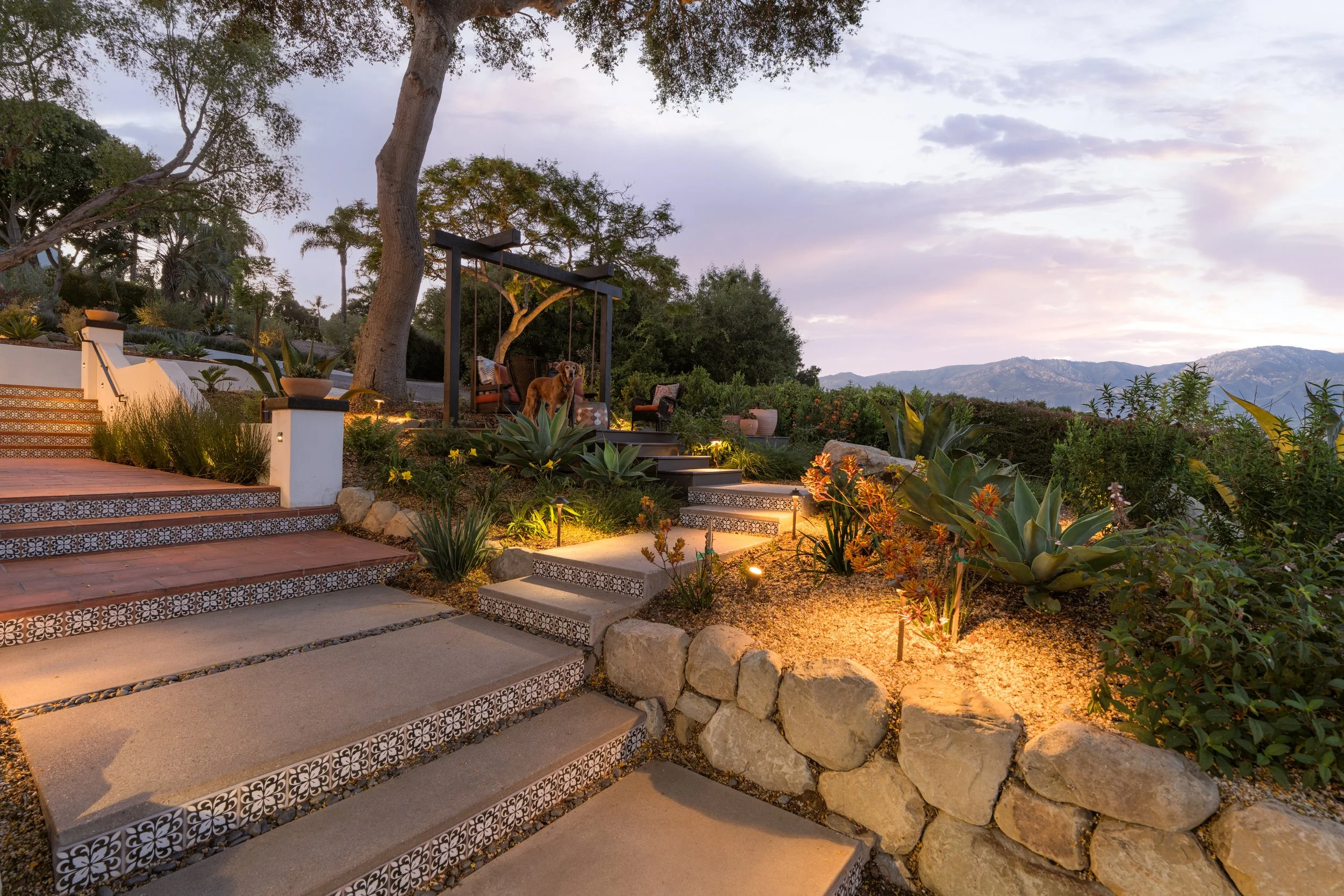Manifest Building - Santa Barbara - Harbor View - Custom Landscape