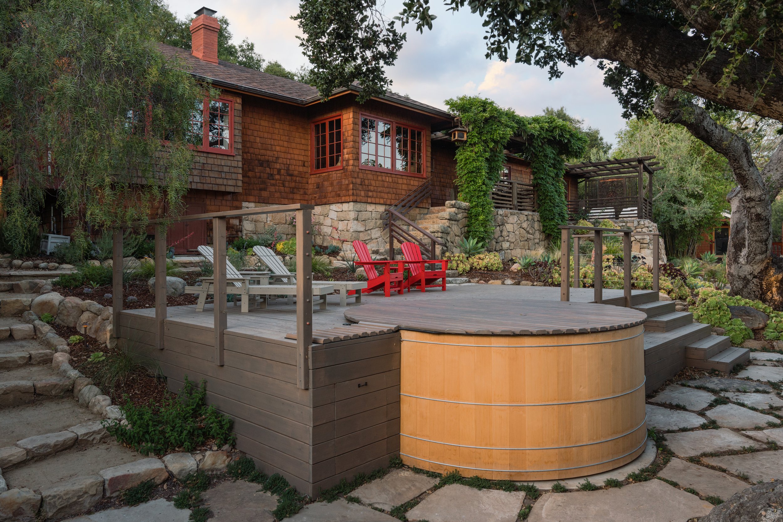 Manifest Building - Santa Barbara - Mission Hideaway - Landscape Design - Lighting Design