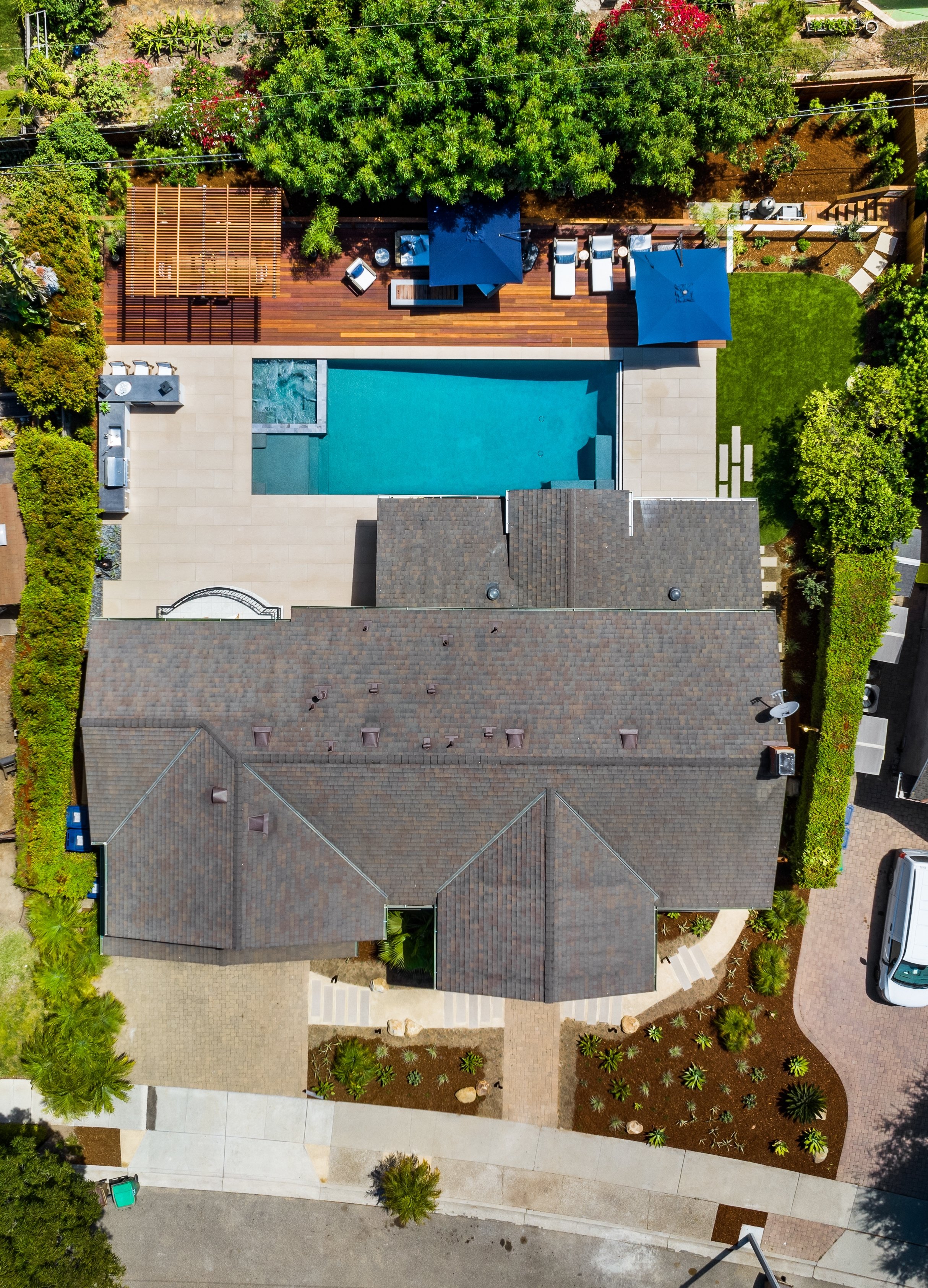 Manifest Building - Santa Barbara - Batu Blue - Custom Exteriors - Landscape Design - Outdoor Spaces