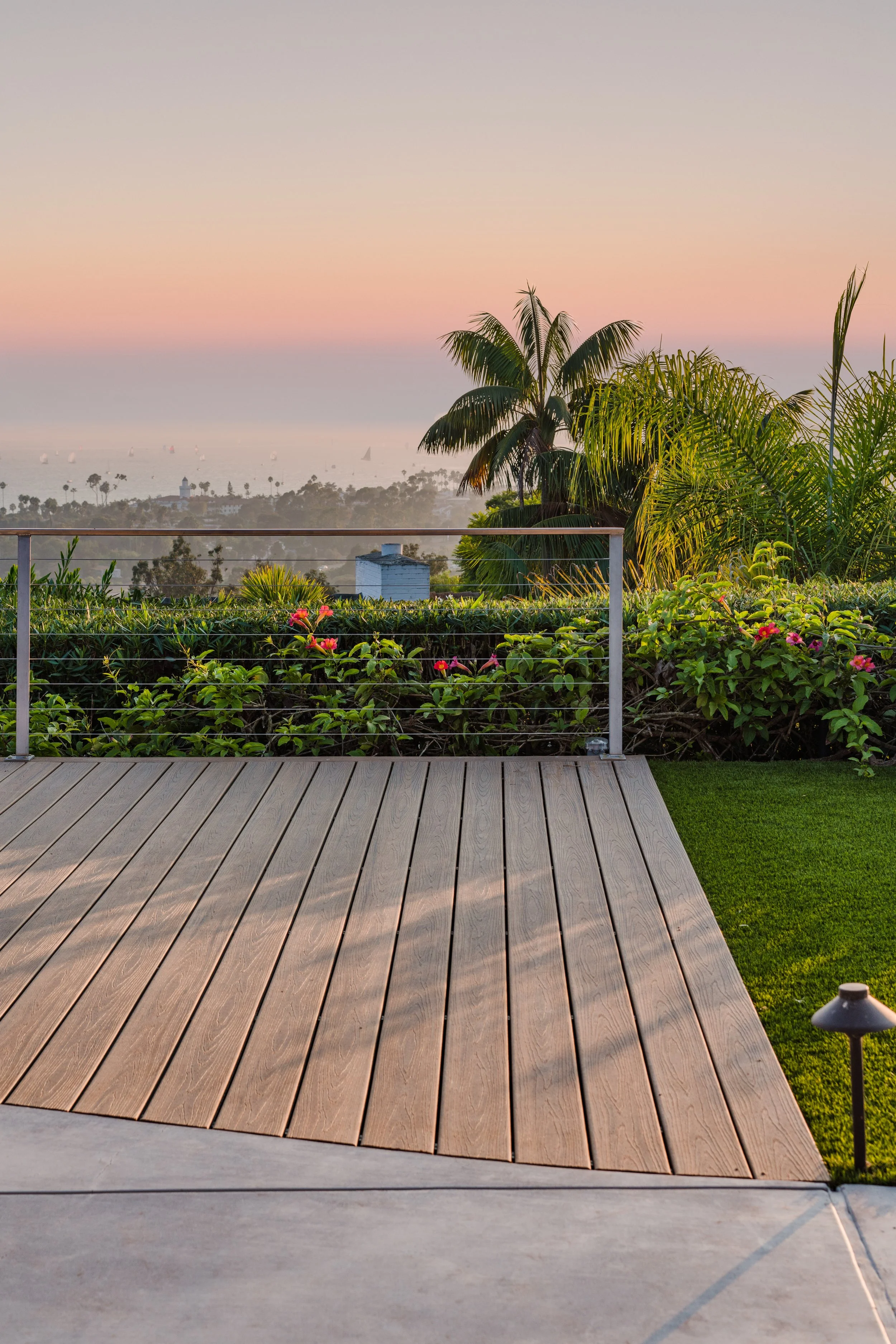 Manifest Building - Santa Barbara - Vista Pacific - Custom Landscaping - Outdoor Spaces - Artificial Turf
