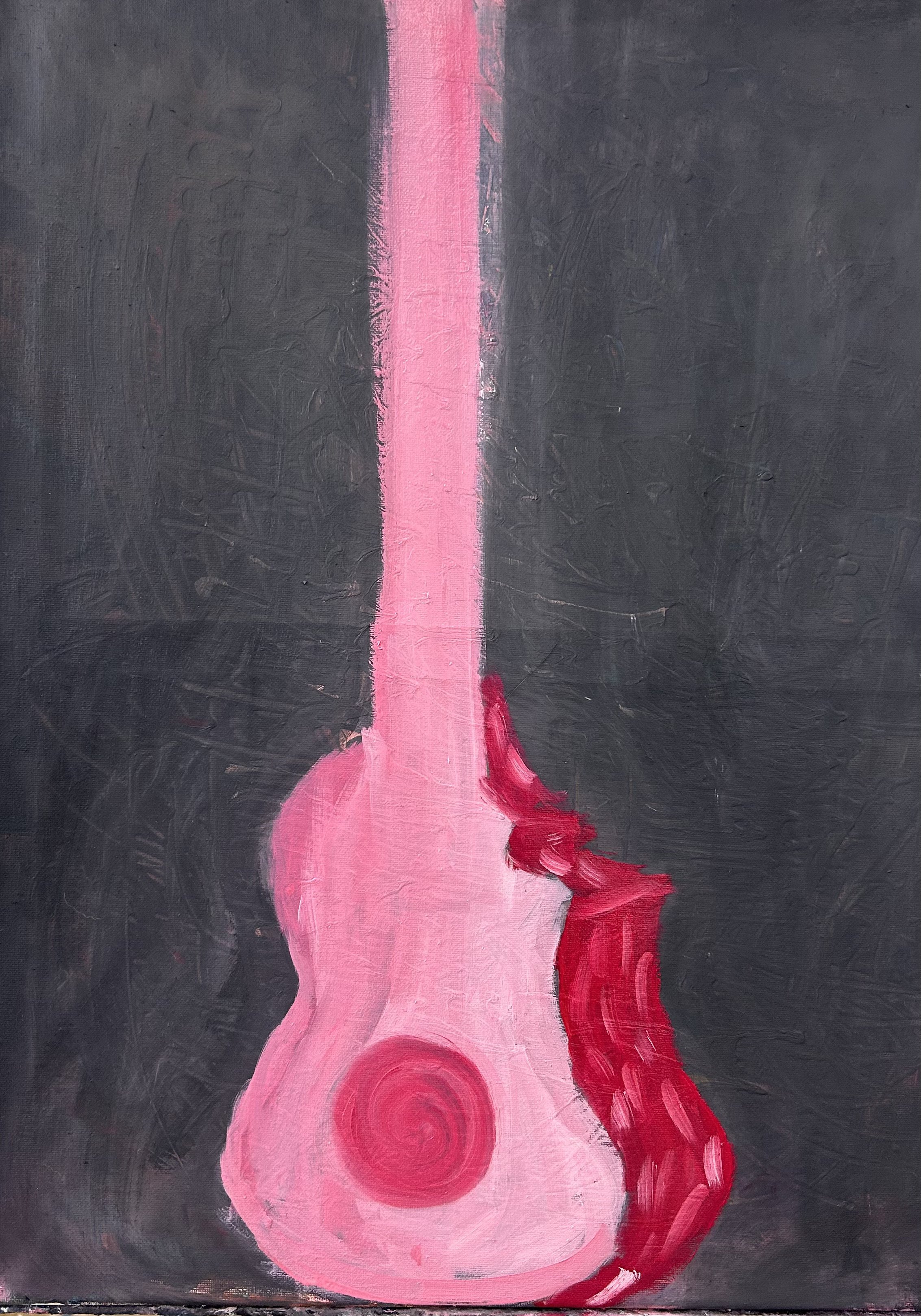 Lovers Paradise: 18 x 22 Acrylic and Oil on Canvas