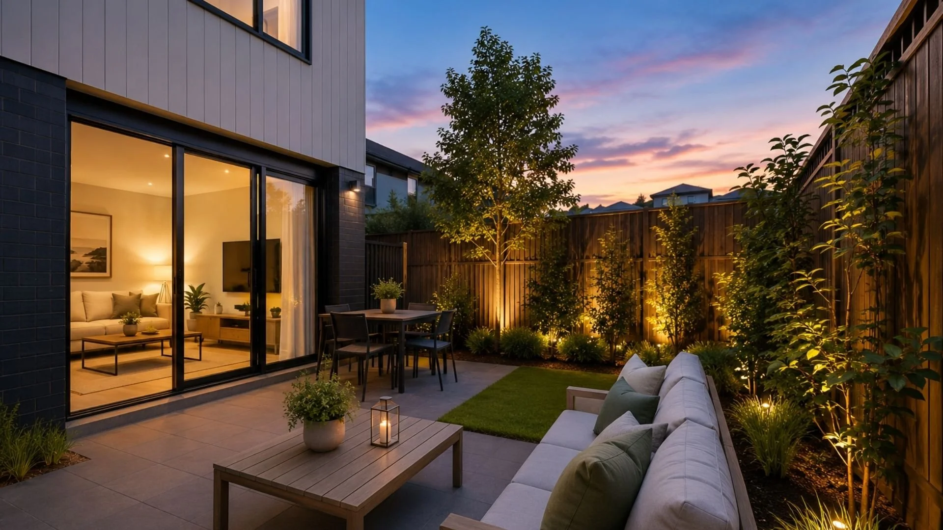 New build investment property interior