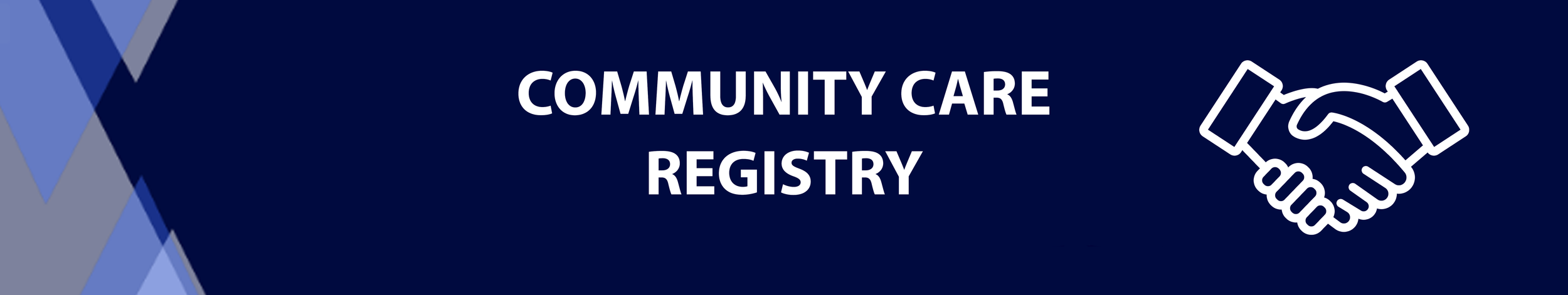 Community Care Registry