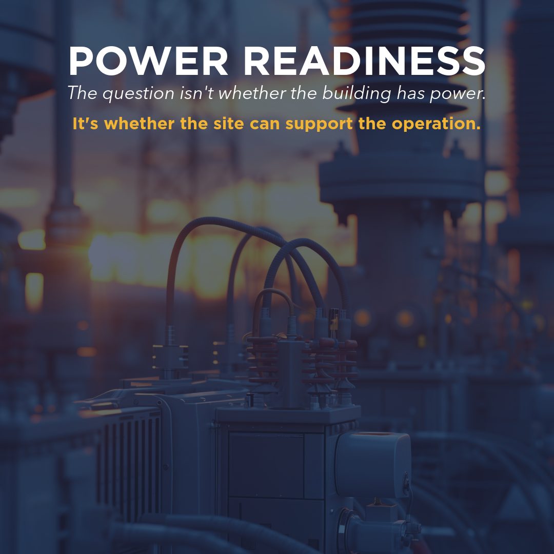 The Power Readiness Framework: How Electrical Capacity Shapes an Industrial Site Decision