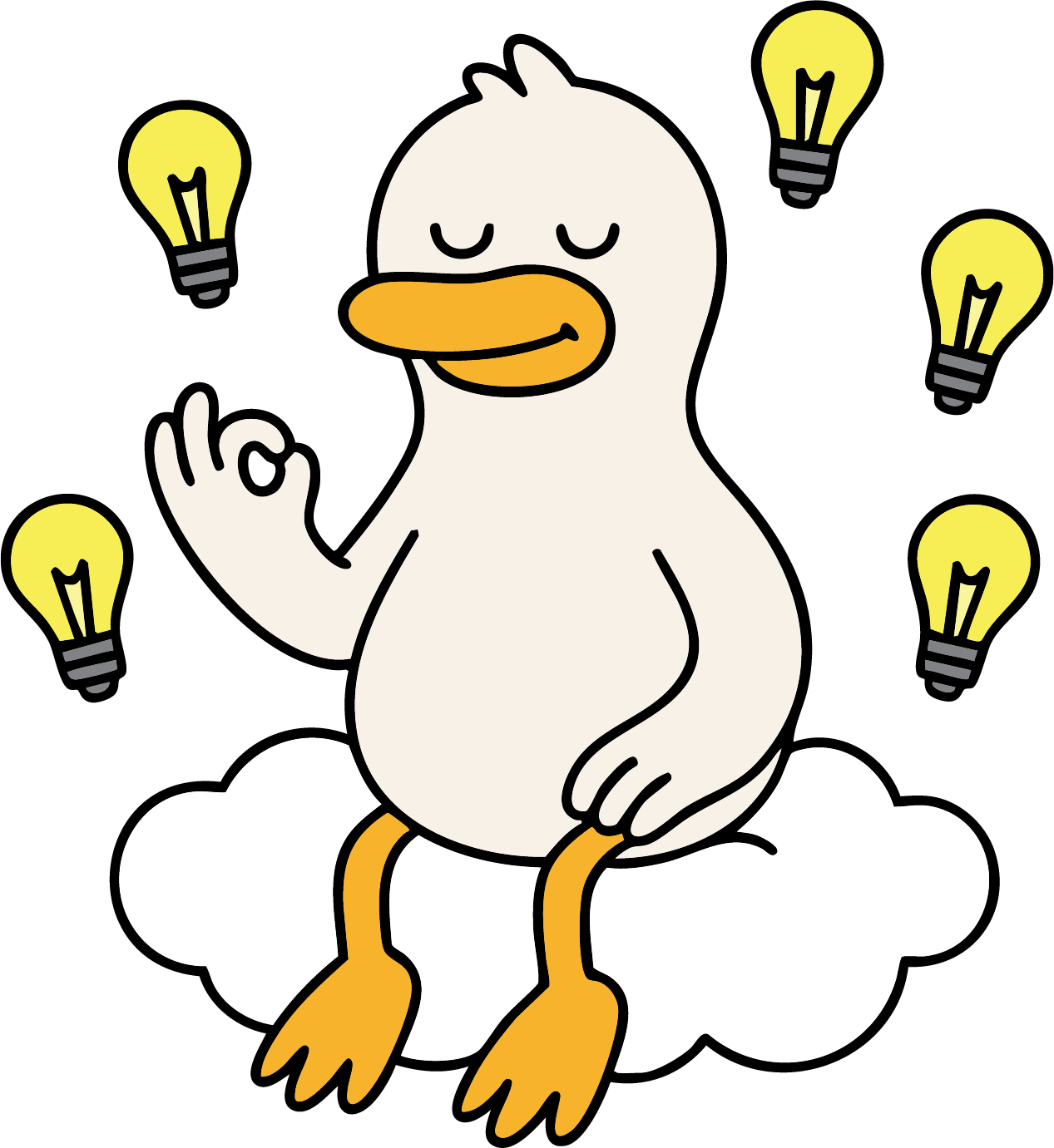 Floating Idea Duck