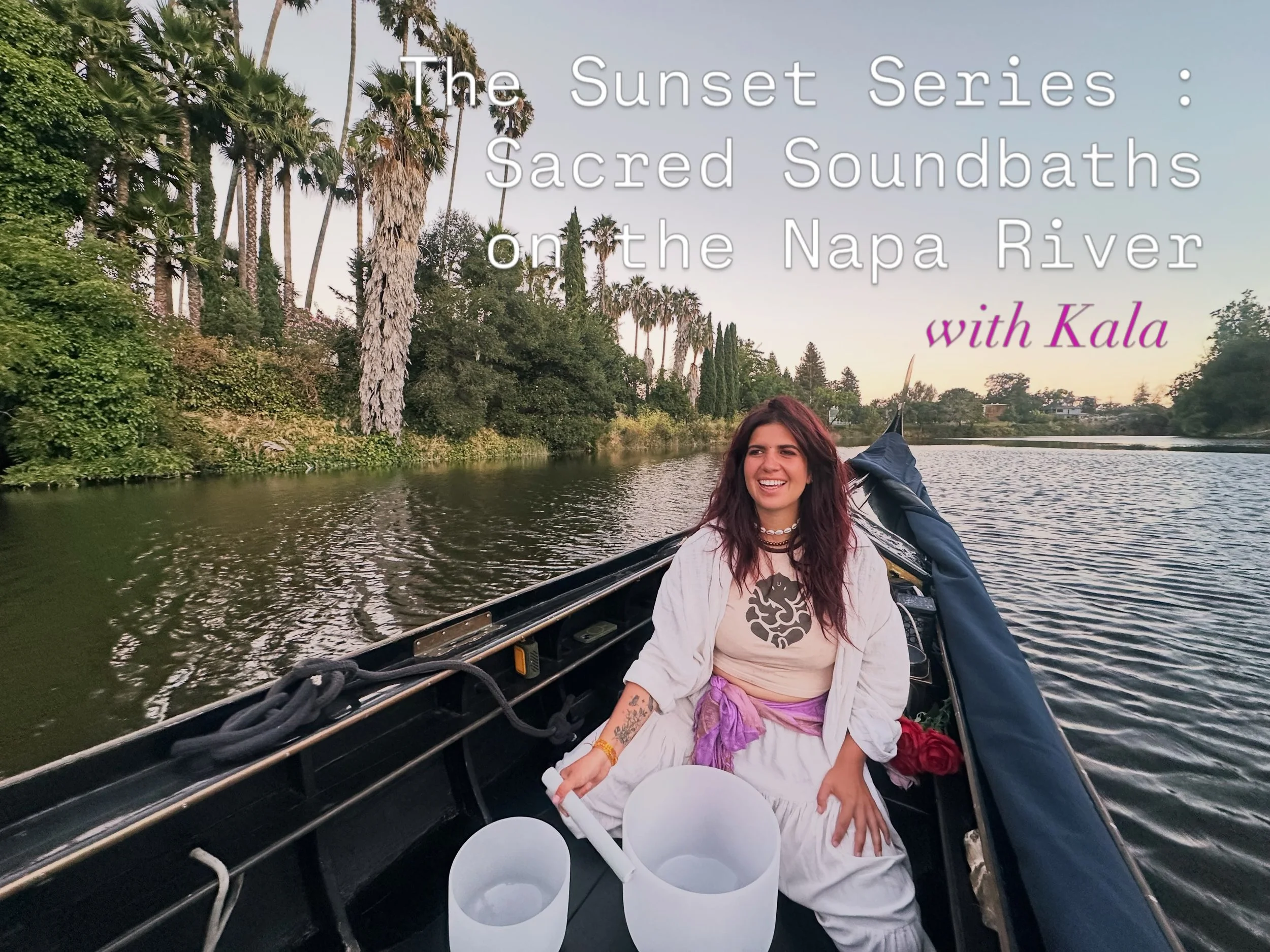 A new offering has arrived in Napa. Step into ceremony on the sacred river of Napa, and find peace, rejuvenation, and remembrance.

DM for booking- limited availability!