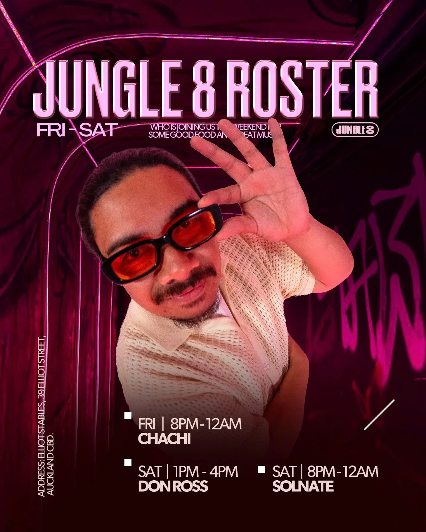 That set from last weekend is still stuck in my head &mdash; sharing it here so it can get stuck in yours too
________________________________________
Book now: LINK IN BIO
Address: Elliot Stables, 39 Elliot Street, Auckland CBD.
$5 discount parking 