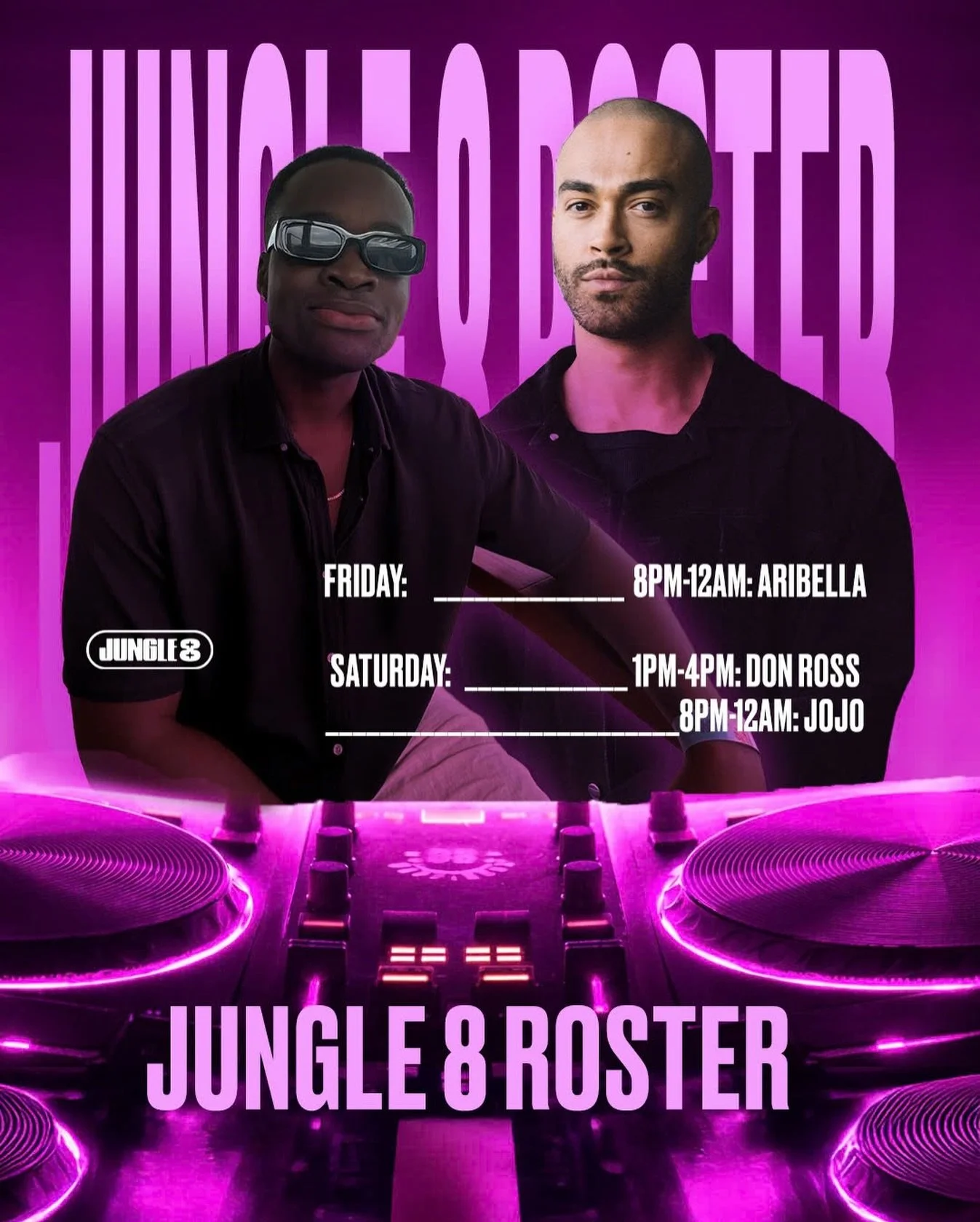 When the sun sets, the jungle awakens. DJ live tonight at Jungle8.
___
Book now: LINK IN BIO
Address: Elliot Stables, 39 Elliot Street, Auckland CBD.
$5 discount parking at Atrium Carpark (after 5pm TUE-THU-FRI, up to 2 hours SAT-SUN)

#NZFoodie #Auc