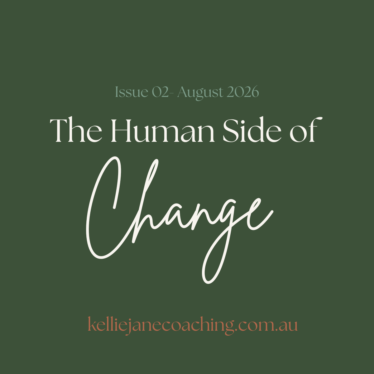 What change feels like from the inside