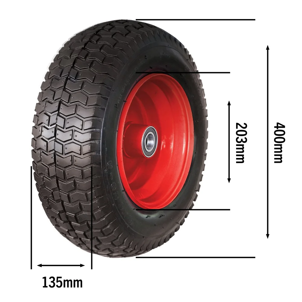 WIDE FLAT-FREE WHEEL ASSEMBLY