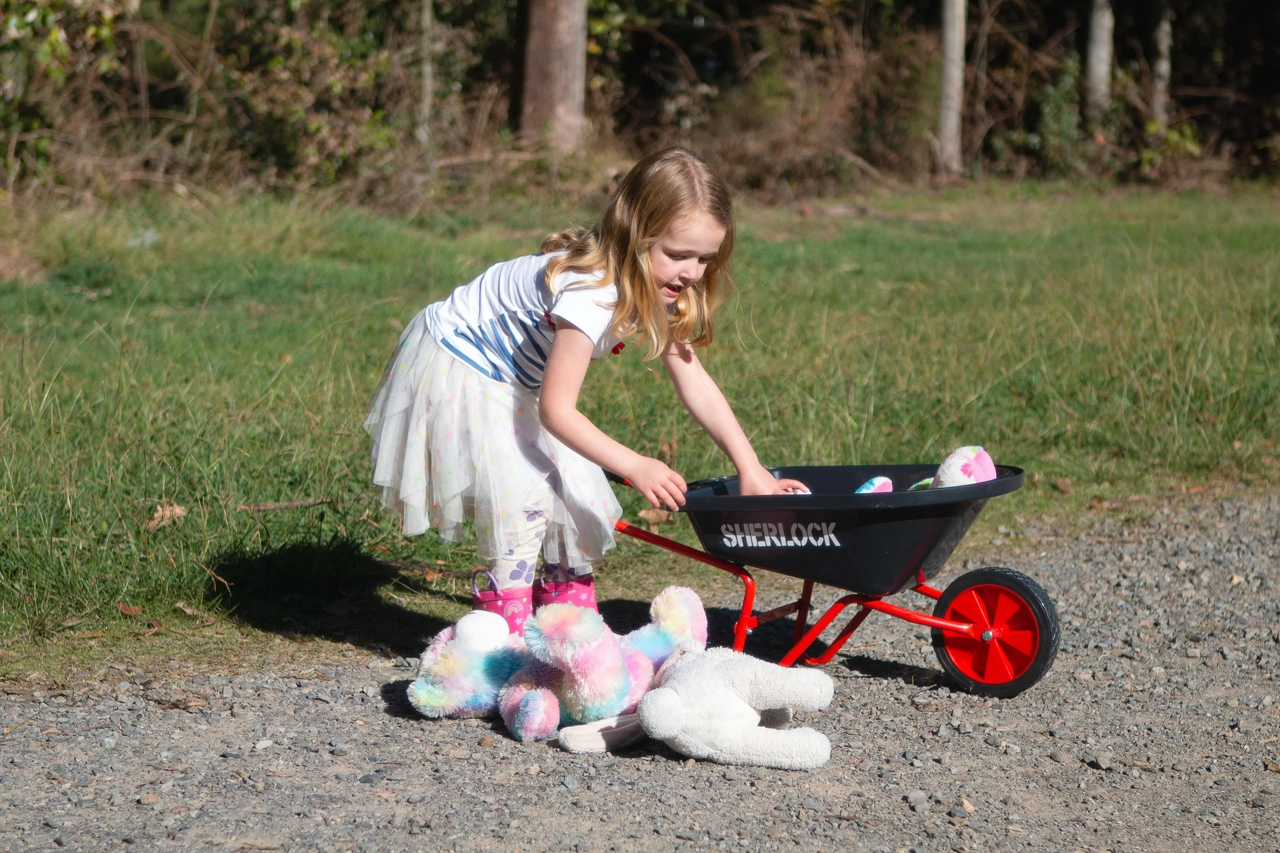 Get the kiddos out in the garden 🪏 with our Sherlock Kids Wheelbarrow 🛞 designed for the little ones 🙌

20L Poly Kids Wheelbarrow available at @bunnings 🧰

#SherlockWheelbarrows