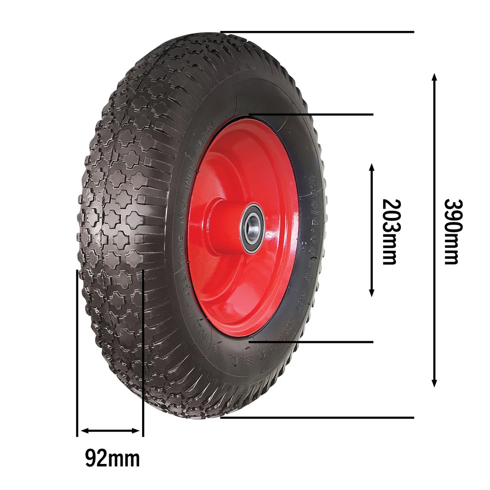 STANDARD FLAT-FREE WHEEL ASSEMBLY