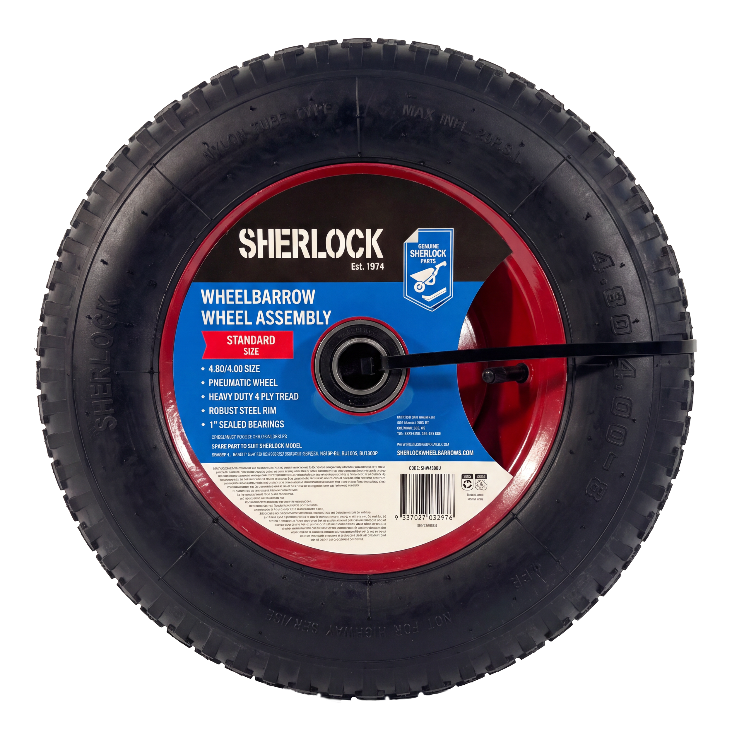 Standard wheelbarrow wheel image 2
