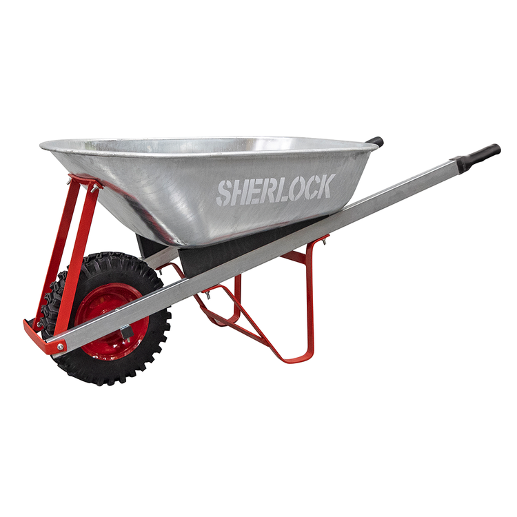100L GALVANISED WHEELBARROW
