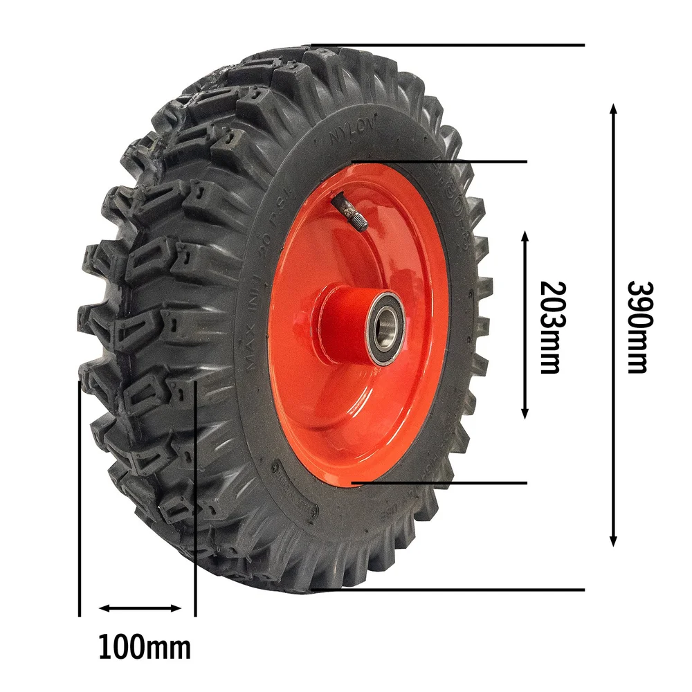 HEAVY DUTY TREAD WHEEL ASSEMBLY