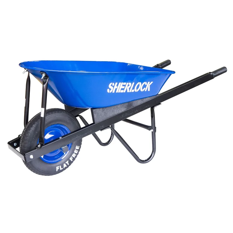 80L FLAT-FREE WHEELBARROW