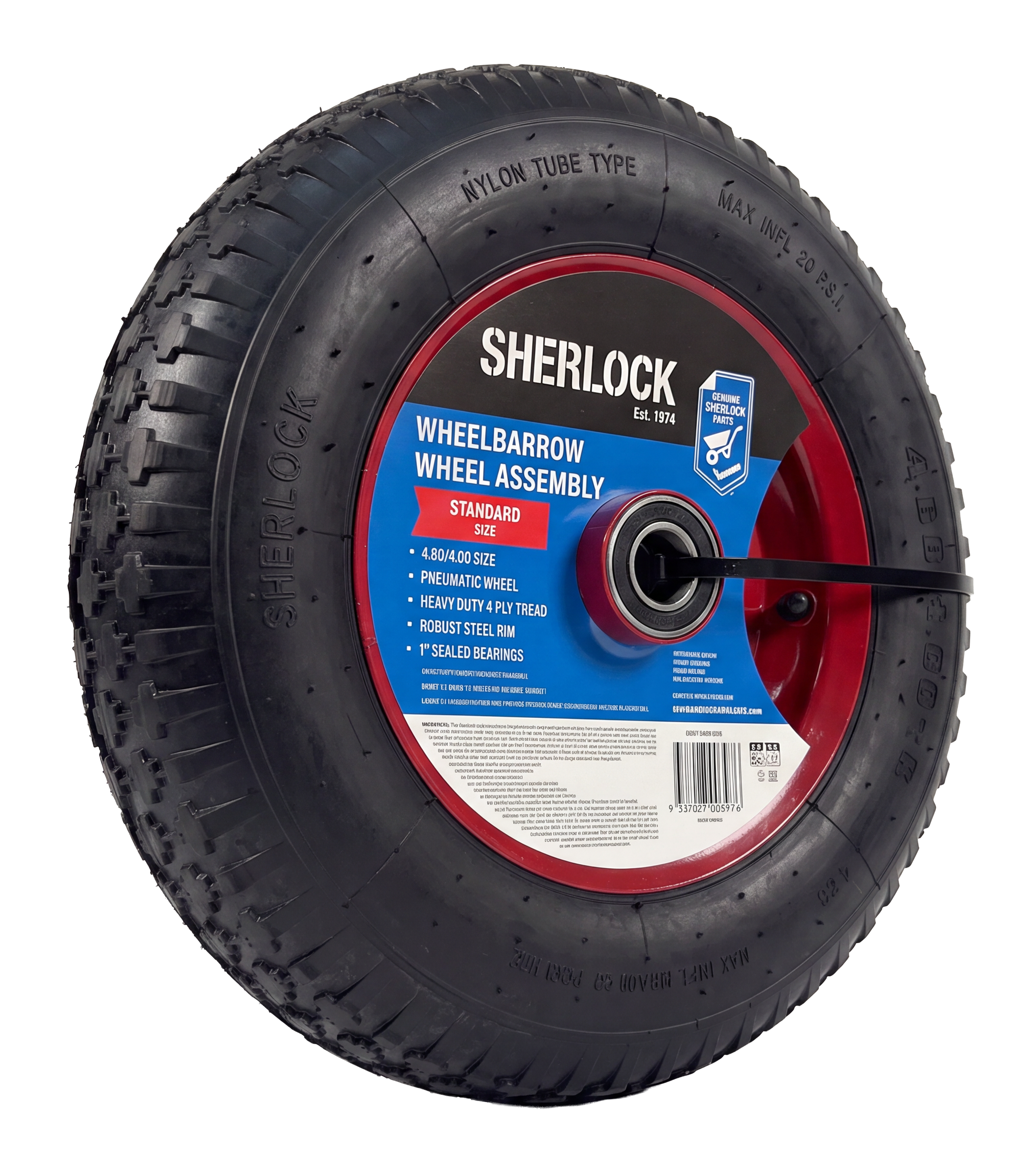 Standard wheelbarrow wheel image 3