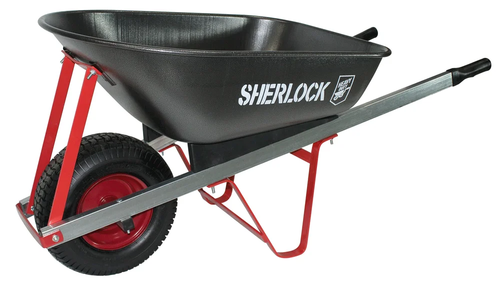 100L SNAG FREE STEEL WHEELBARROW