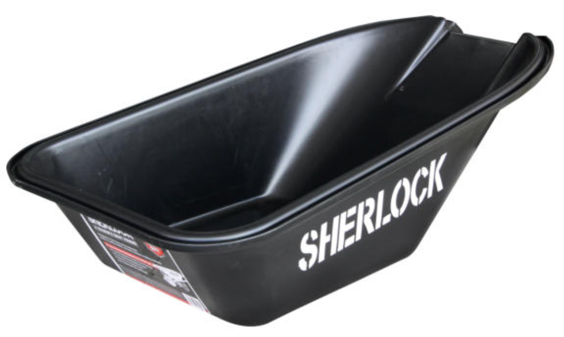 REPLACEMENT 72L BLACK SLIMLINE TRAY