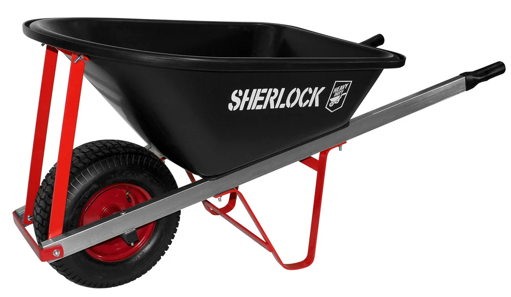 100L HEAVY DUTY POLY WHEELBARROW