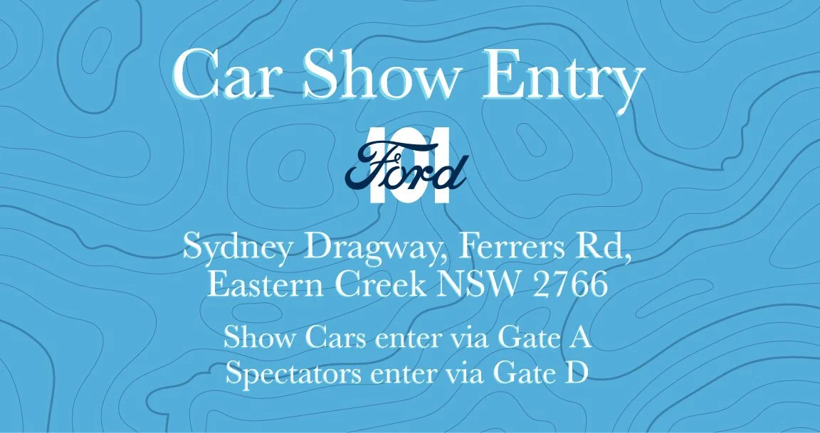 All Ford Day 2026 - Car Show Entry Details