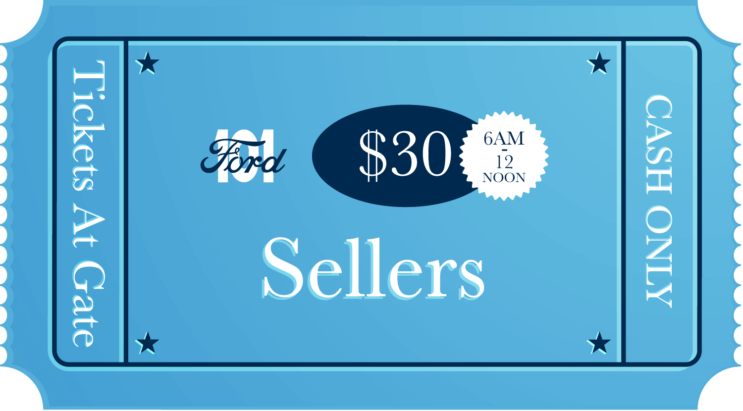 Sellers Entry Tickets | All Ford Day 2026 Swap Meet