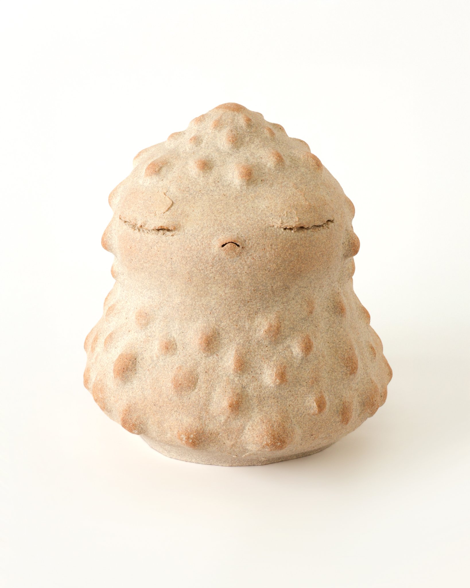 Wanderer, 2026. ceramic. 7.5 x 7.5 x 8.5 in. 