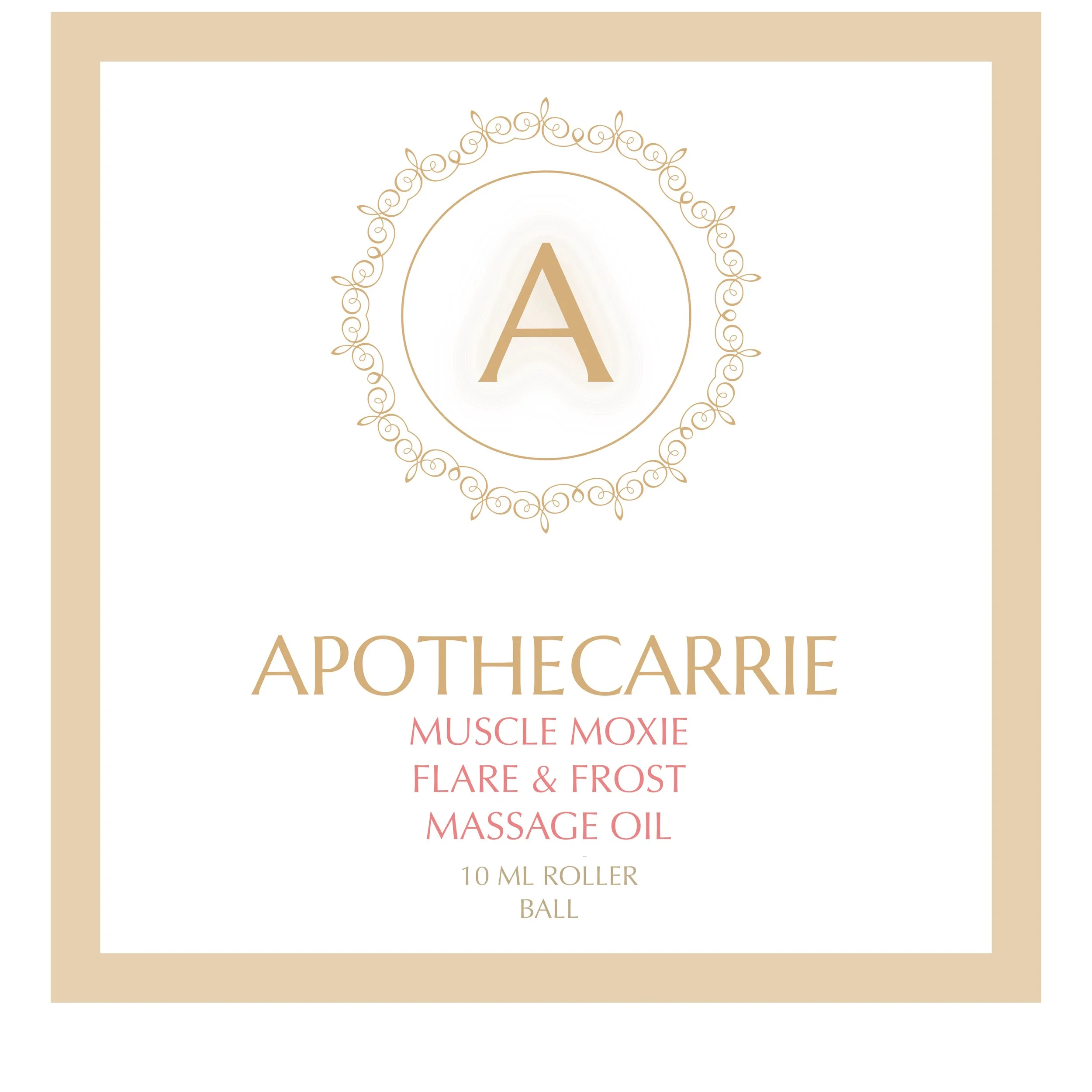 Muscle Moxie Flare & Frost Massage Oil