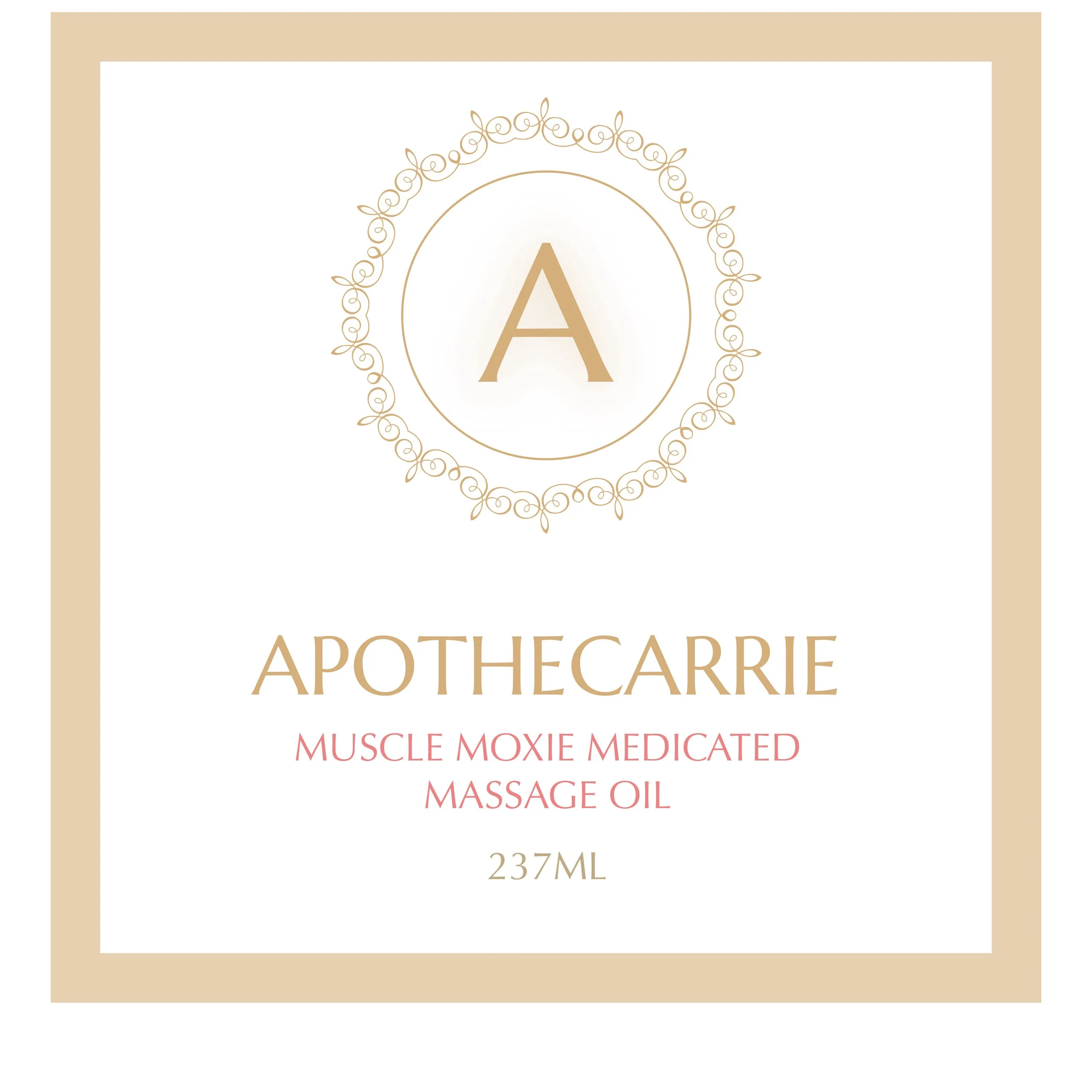 Muscle Moxie Medicated Massage Oil