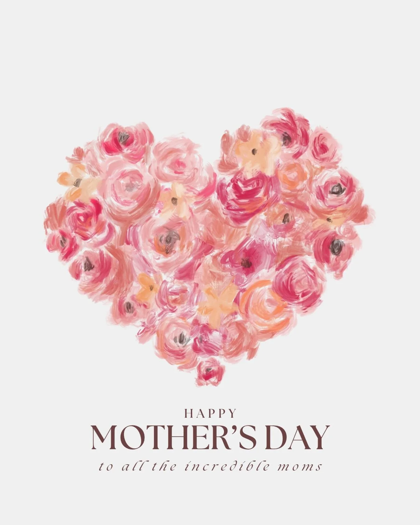 Cheers to all kinds of moms and all kinds of nurturing. The world runs on you. Happy Mother&rsquo;s Day ❤️