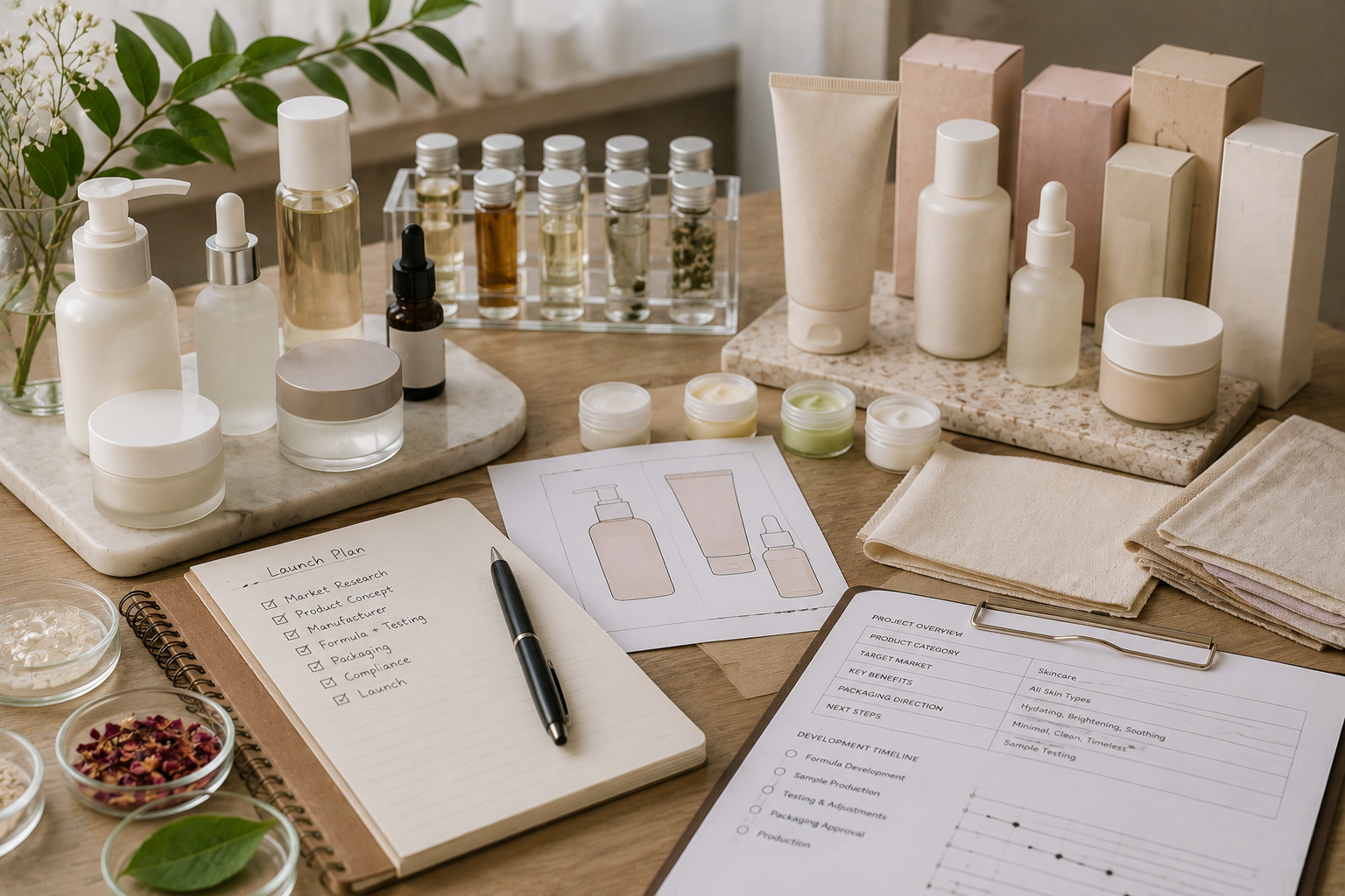 How to Find a Private Label Skincare Manufacturer (2026 Founder's Guide)