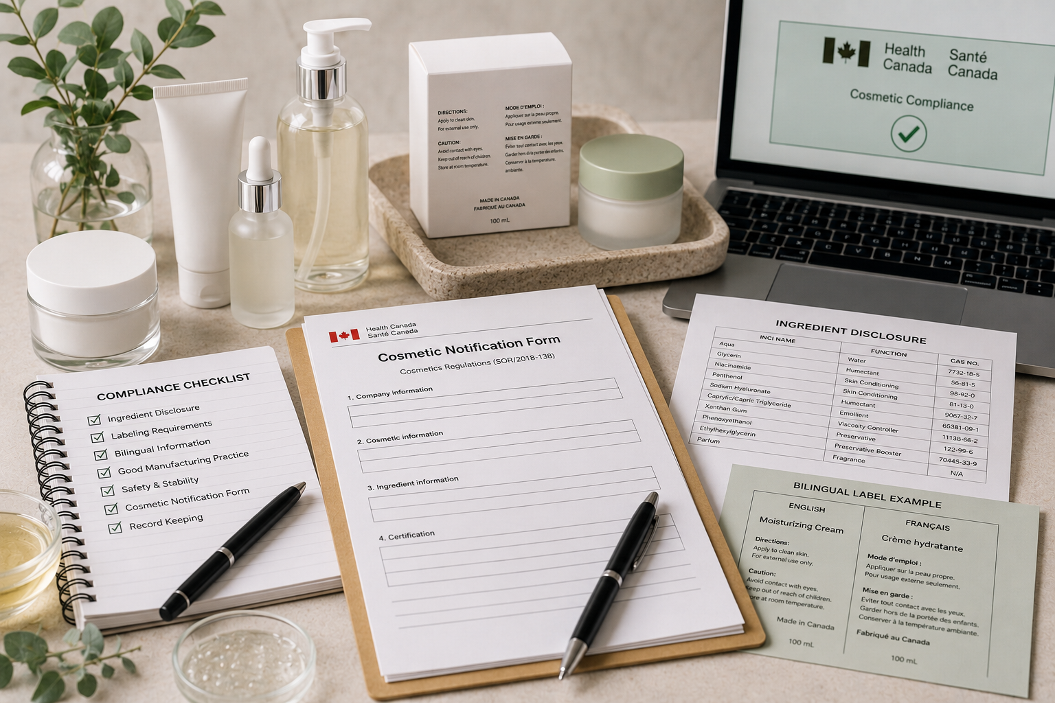 Health Canada Cosmetic Notification: A Step-by-Step Guide