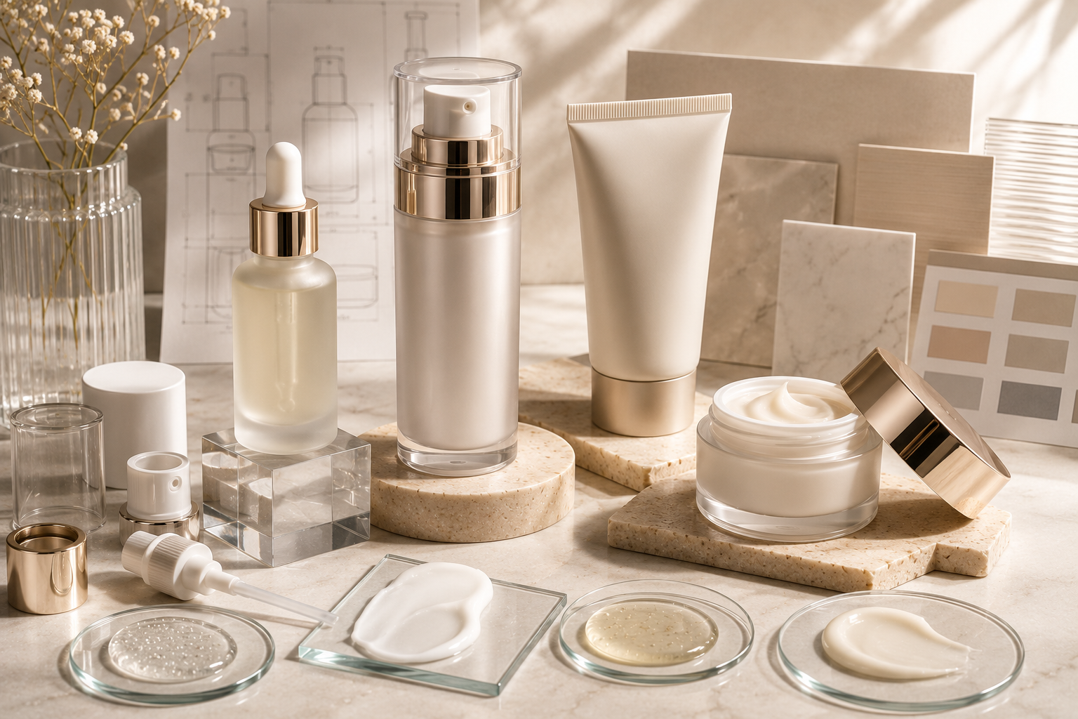 Skincare Packaging: Types, Sourcing, and Compliance