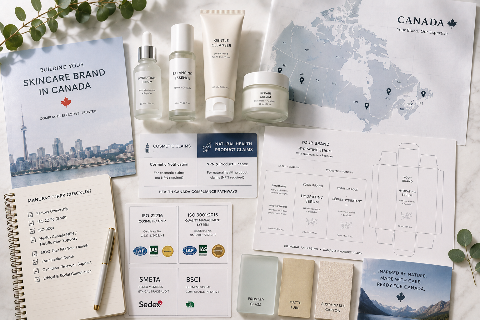 How to Choose a Private Label Skincare Manufacturer in Canada