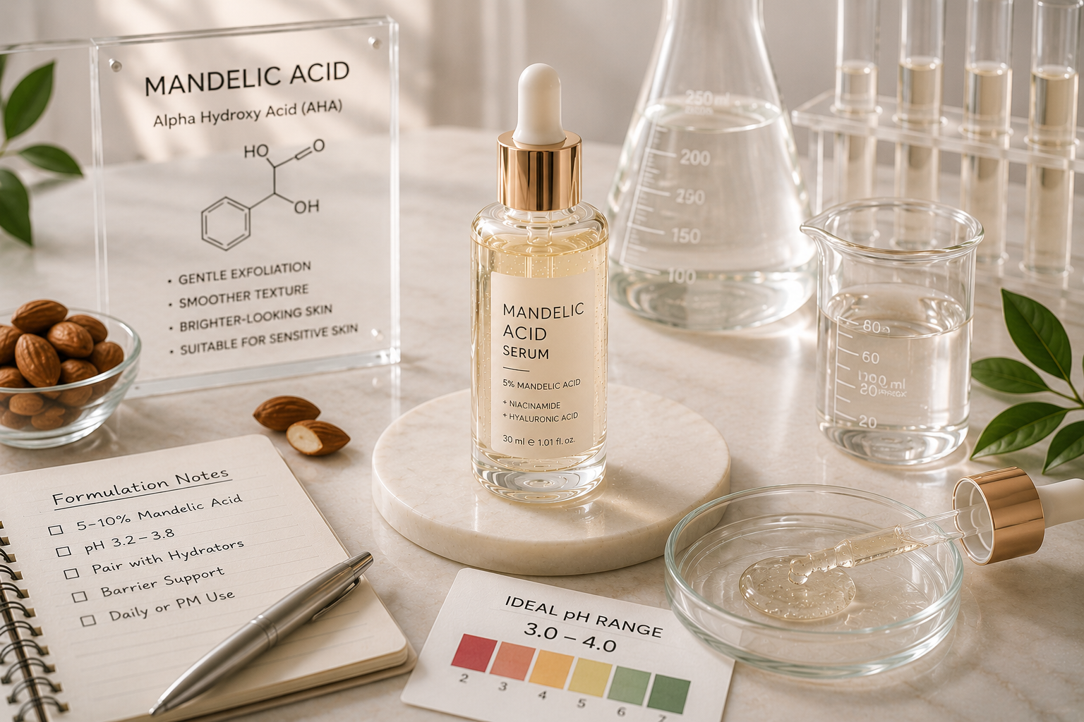 Mandelic Acid Serum: A Private-Label Guide for Brands