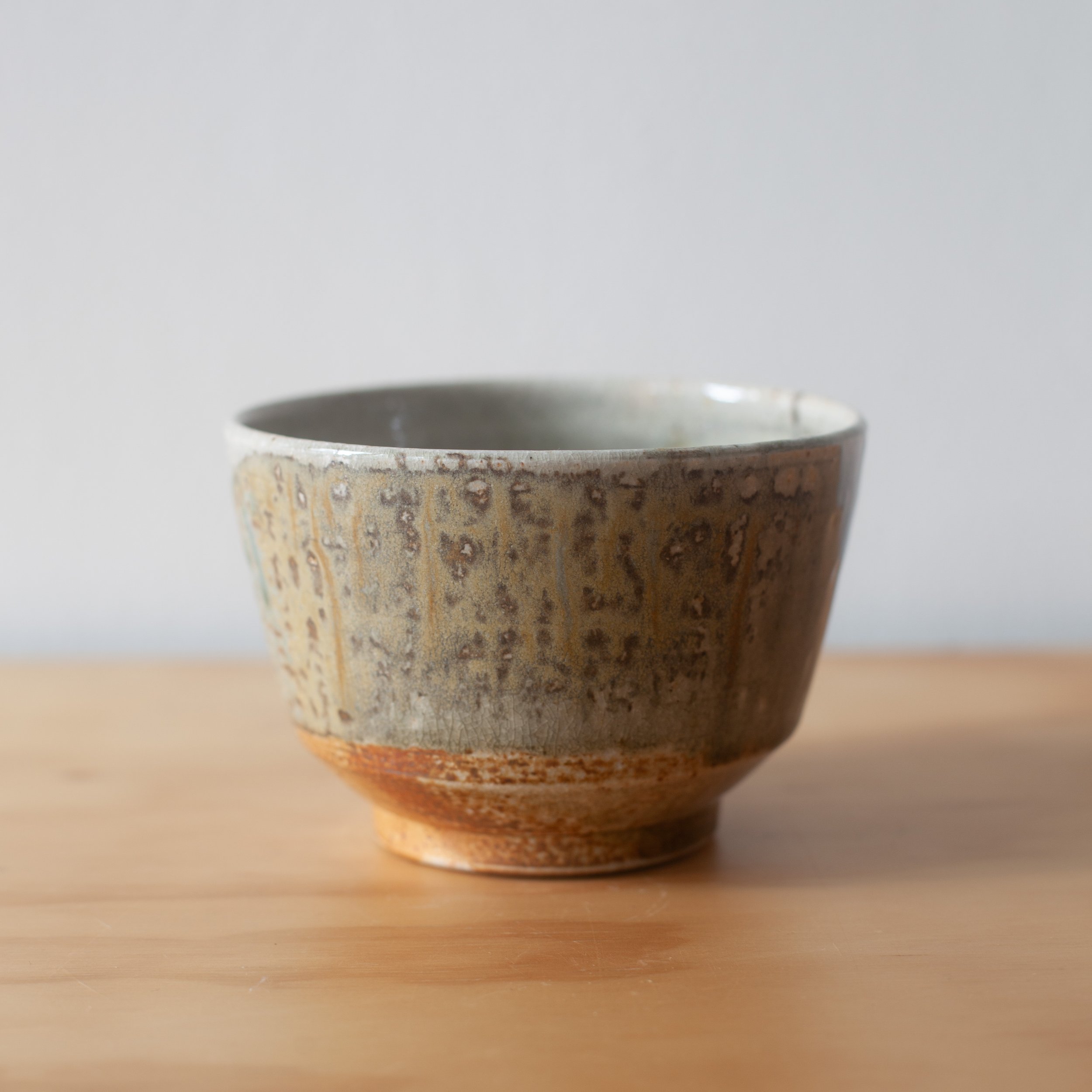 Tea bowl 1, ash glaze