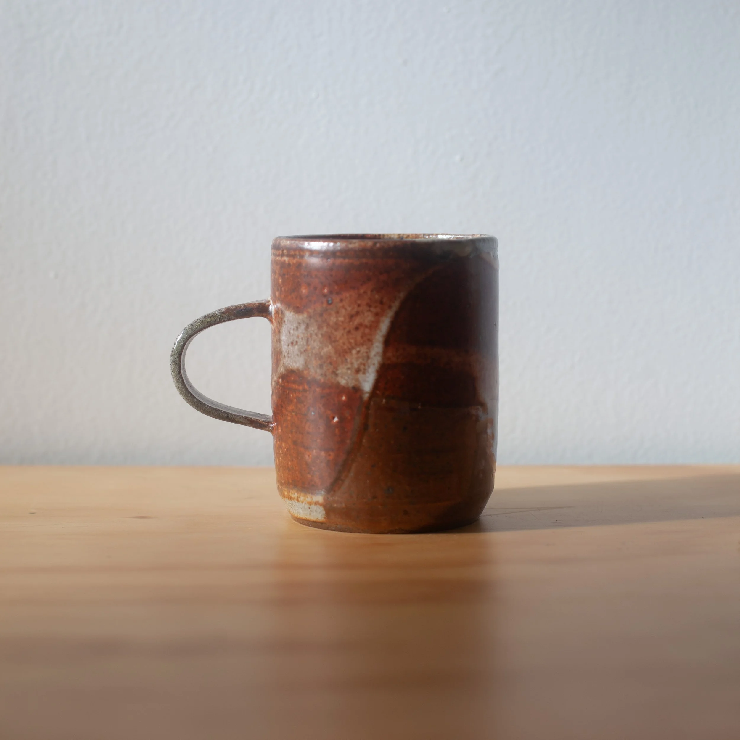 Stoneware wood fired cup 3
