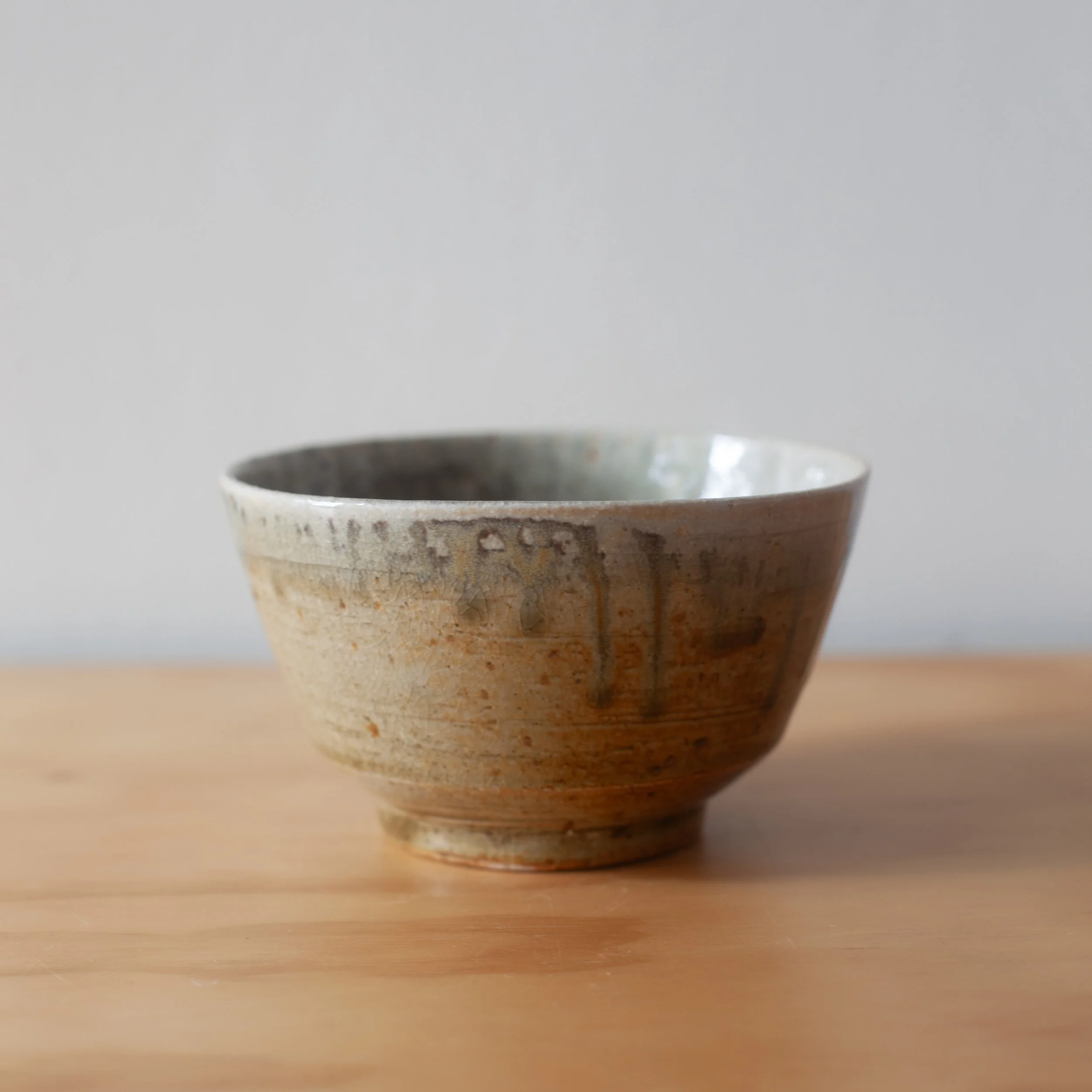 Tea bowl II, ash glaze