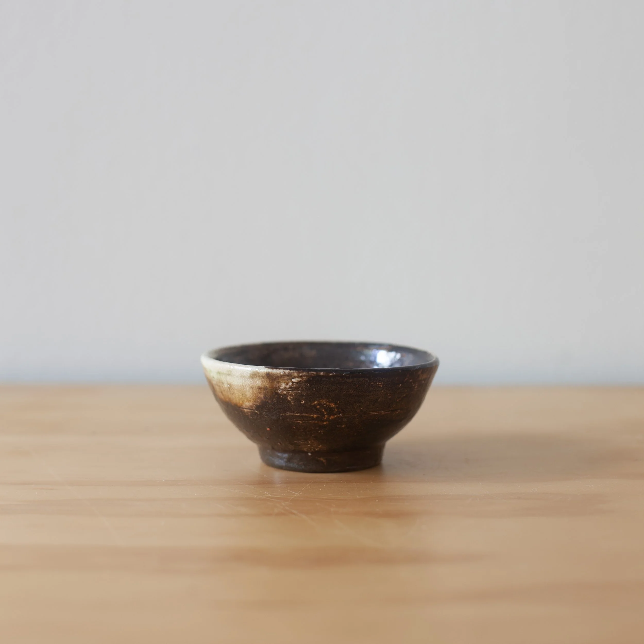 Small bowl, cauldron glaze