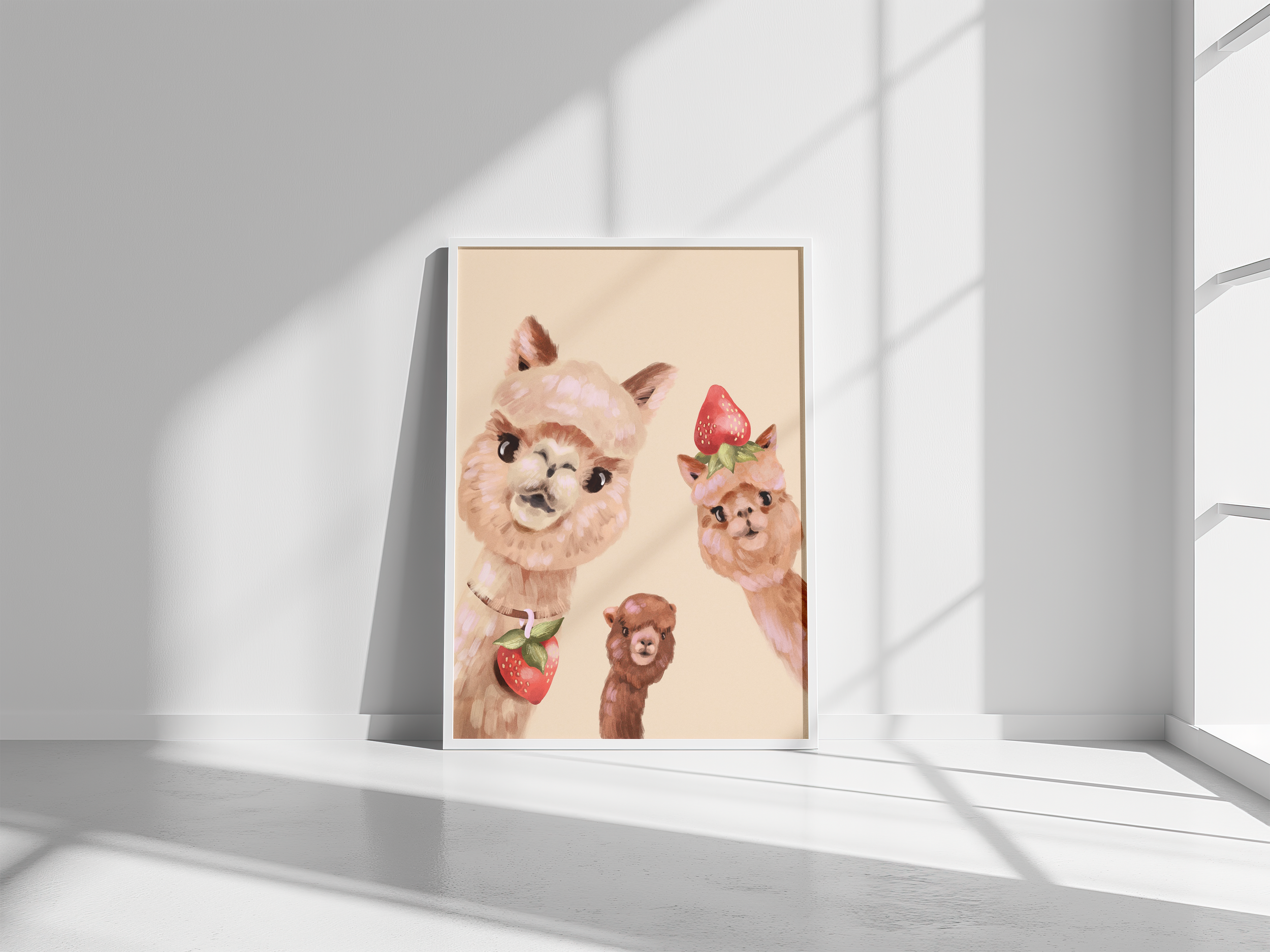 Llama Llama print