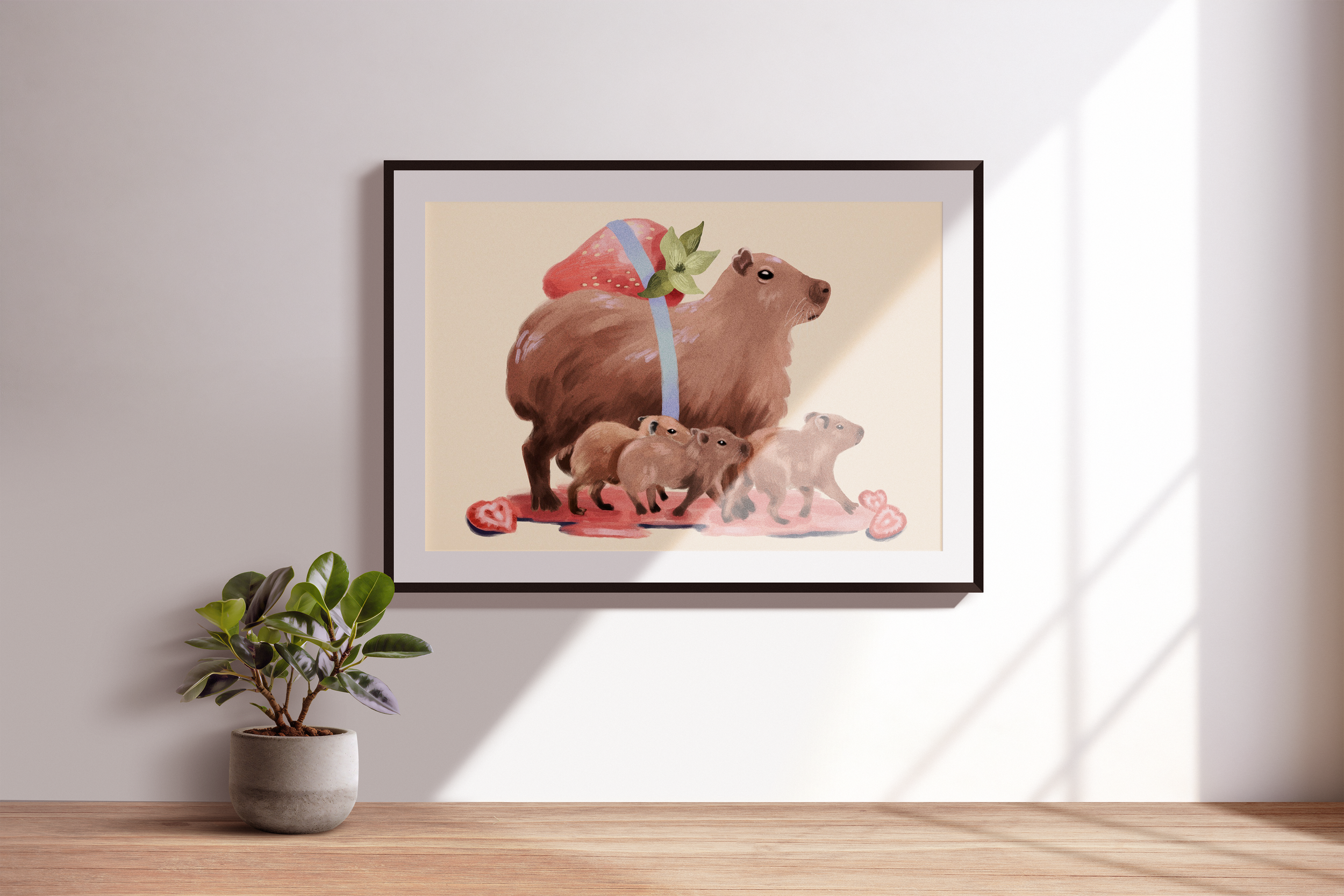 Capybara print
