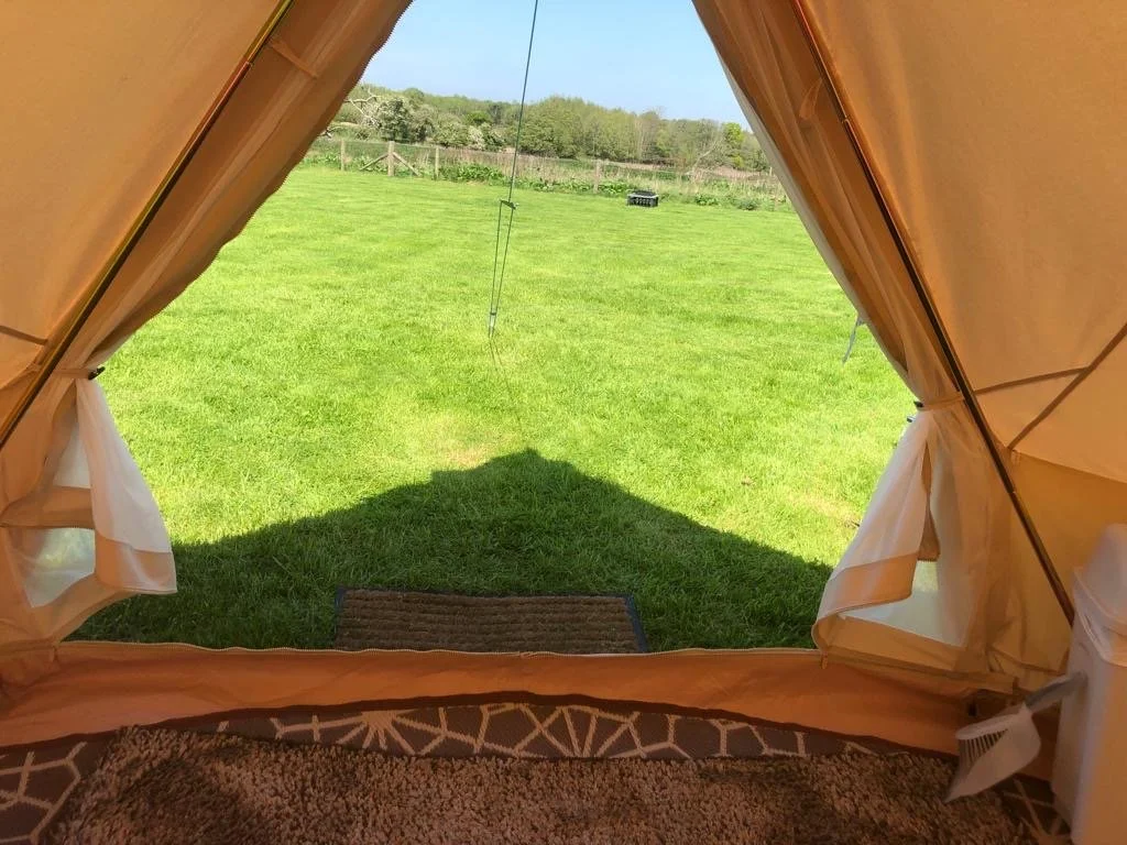 Shropshire Oswestry Fords Farm Glamping Camping Forte Stays Place to stay airbnb self catering accommodation Twyford 