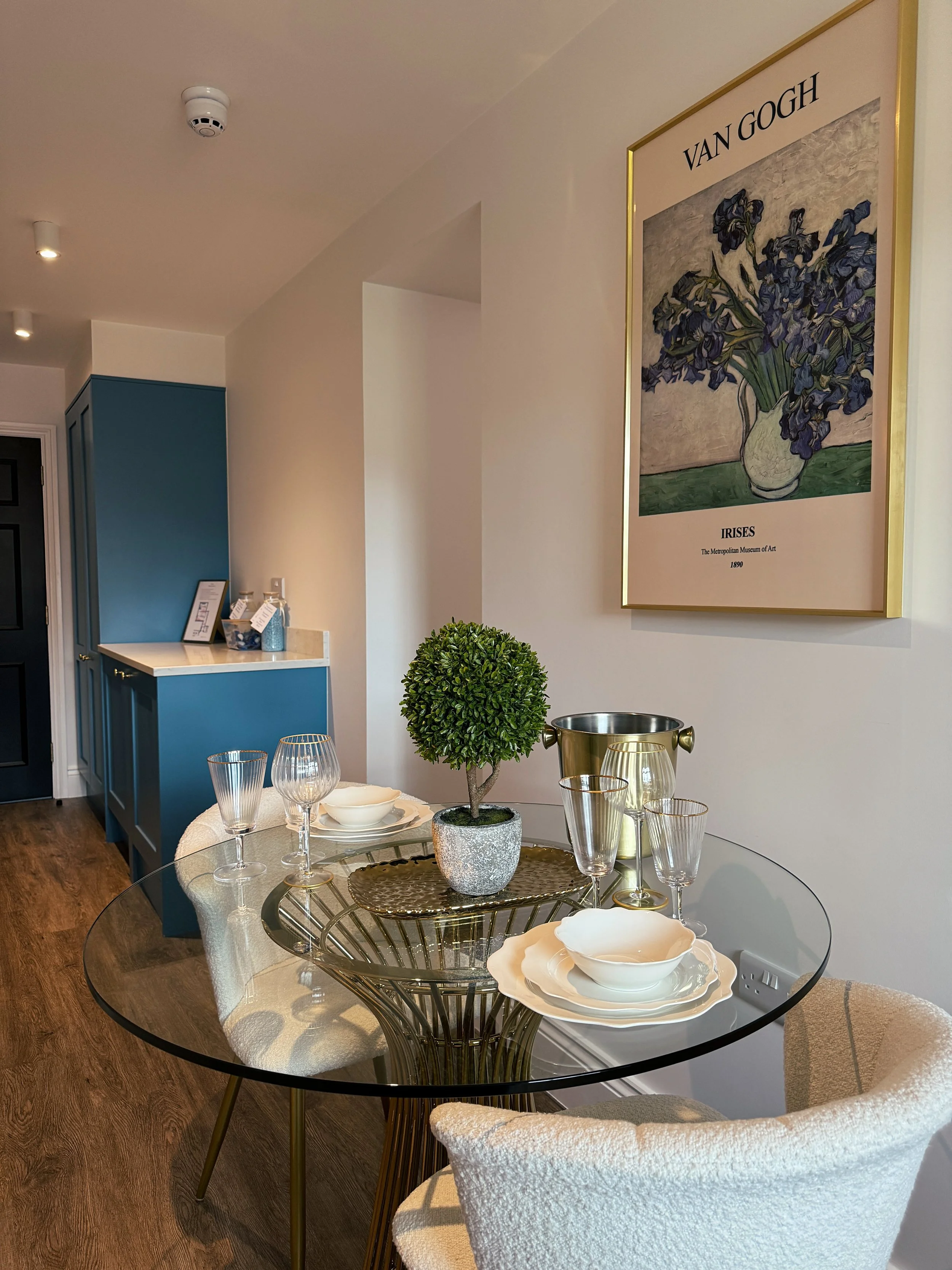 airbnb apartment with beautiful furnishings in village of betley cheshire