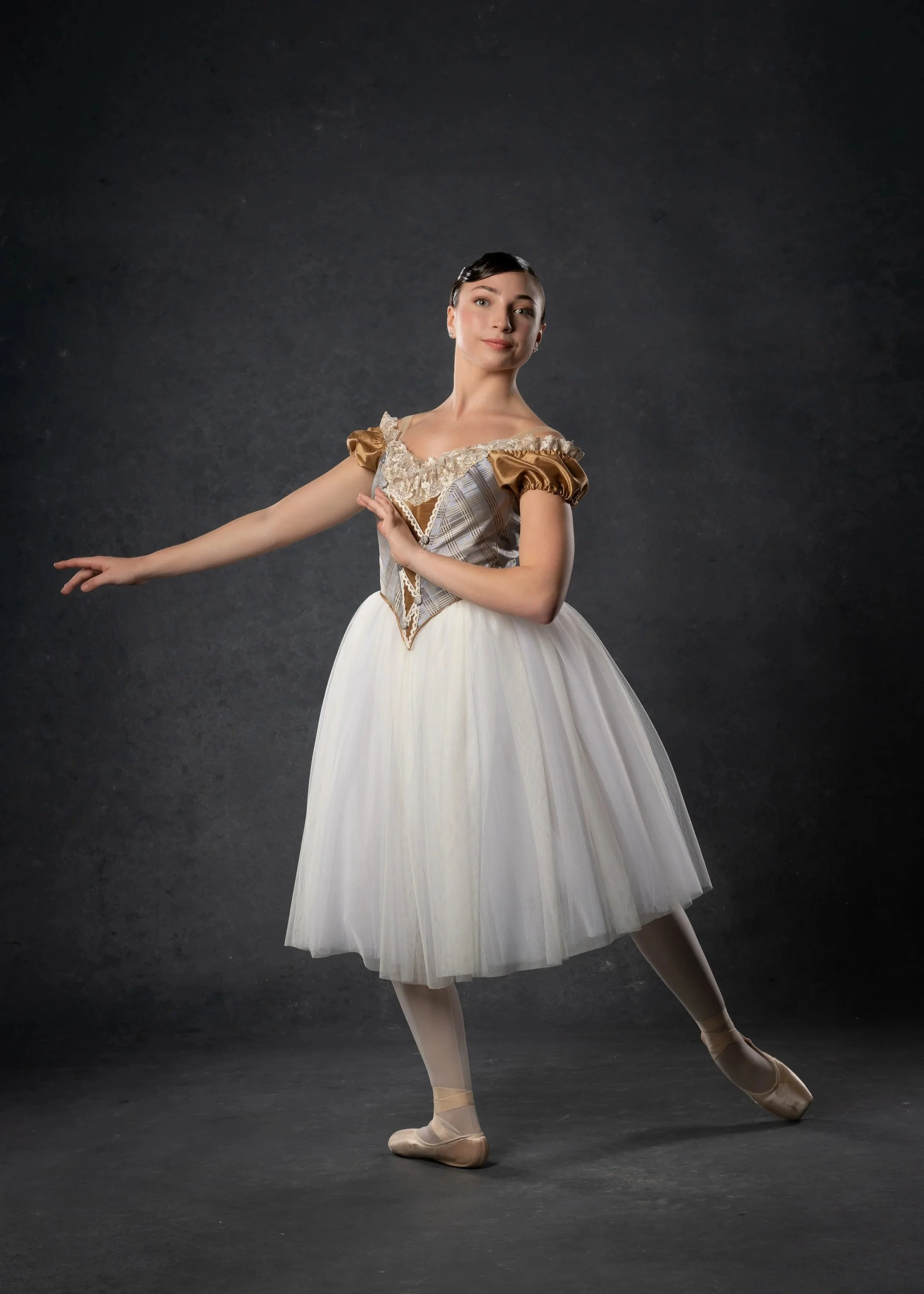 Lavender/Gold Romantic tutu