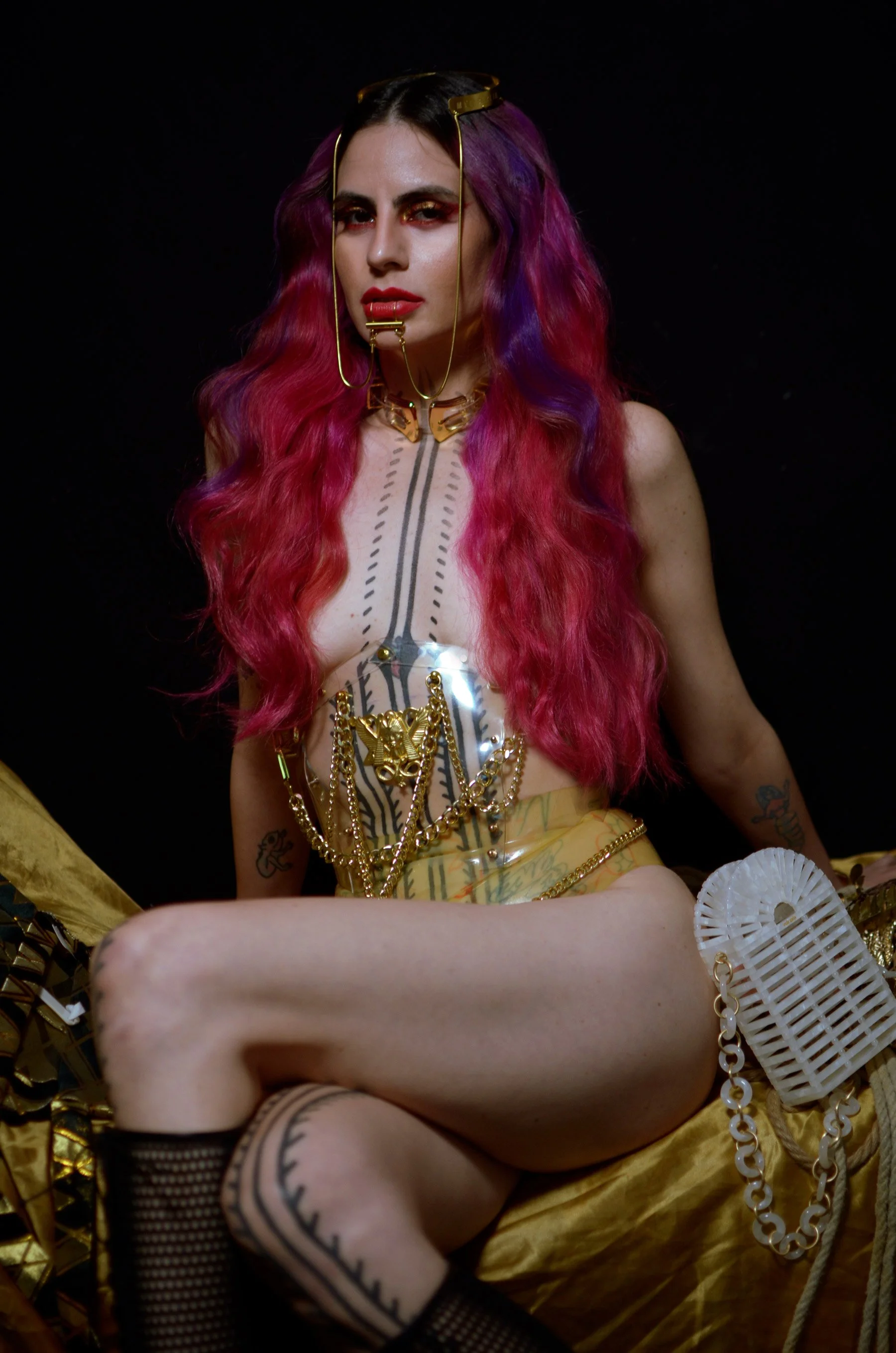 Web DRAKO 4 by ANDREA GALAD and Jon House of Marmol 2024 Accessories gold chain leather harness corset.jpg