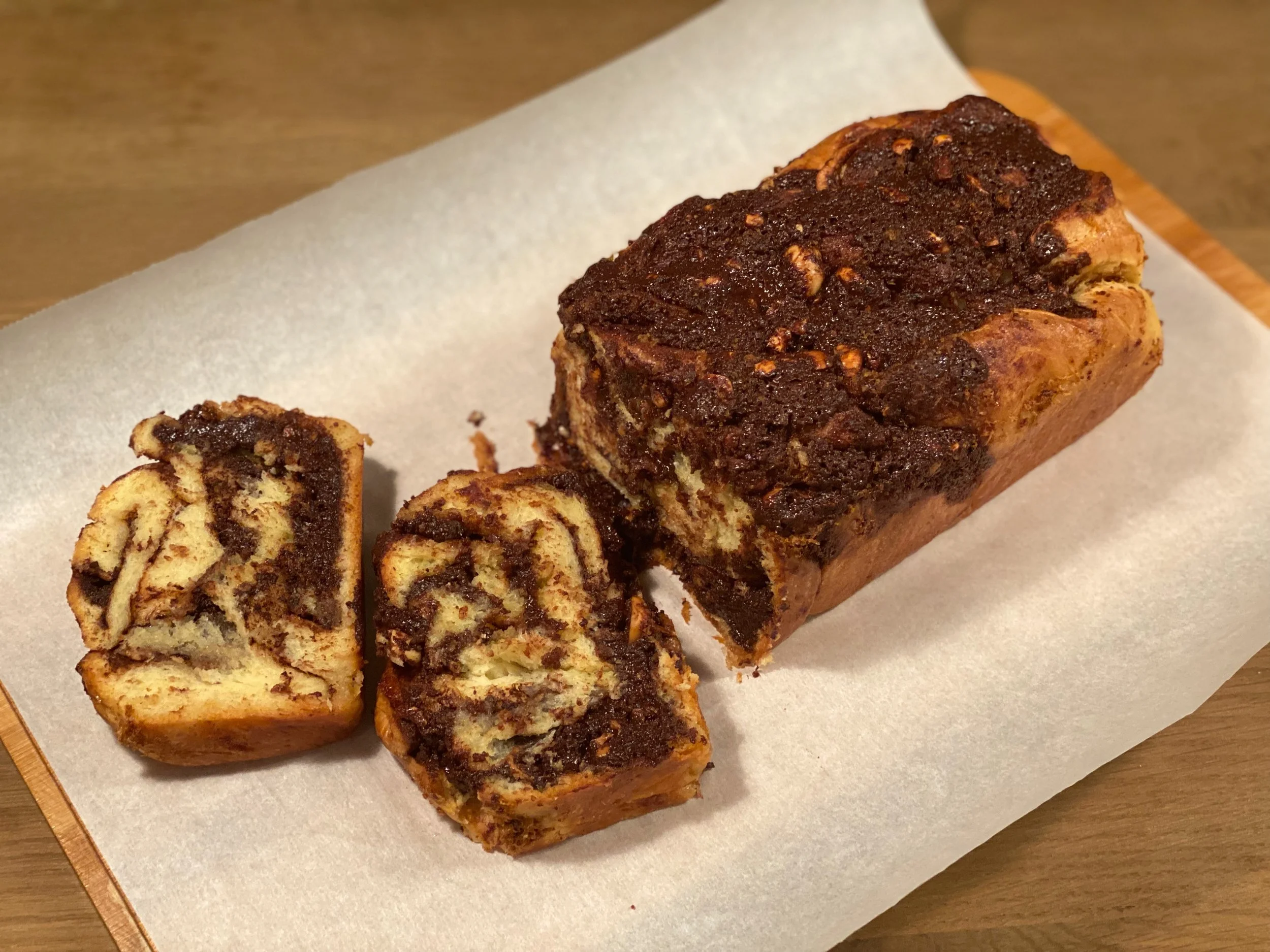 Chocolate Swirl Babka